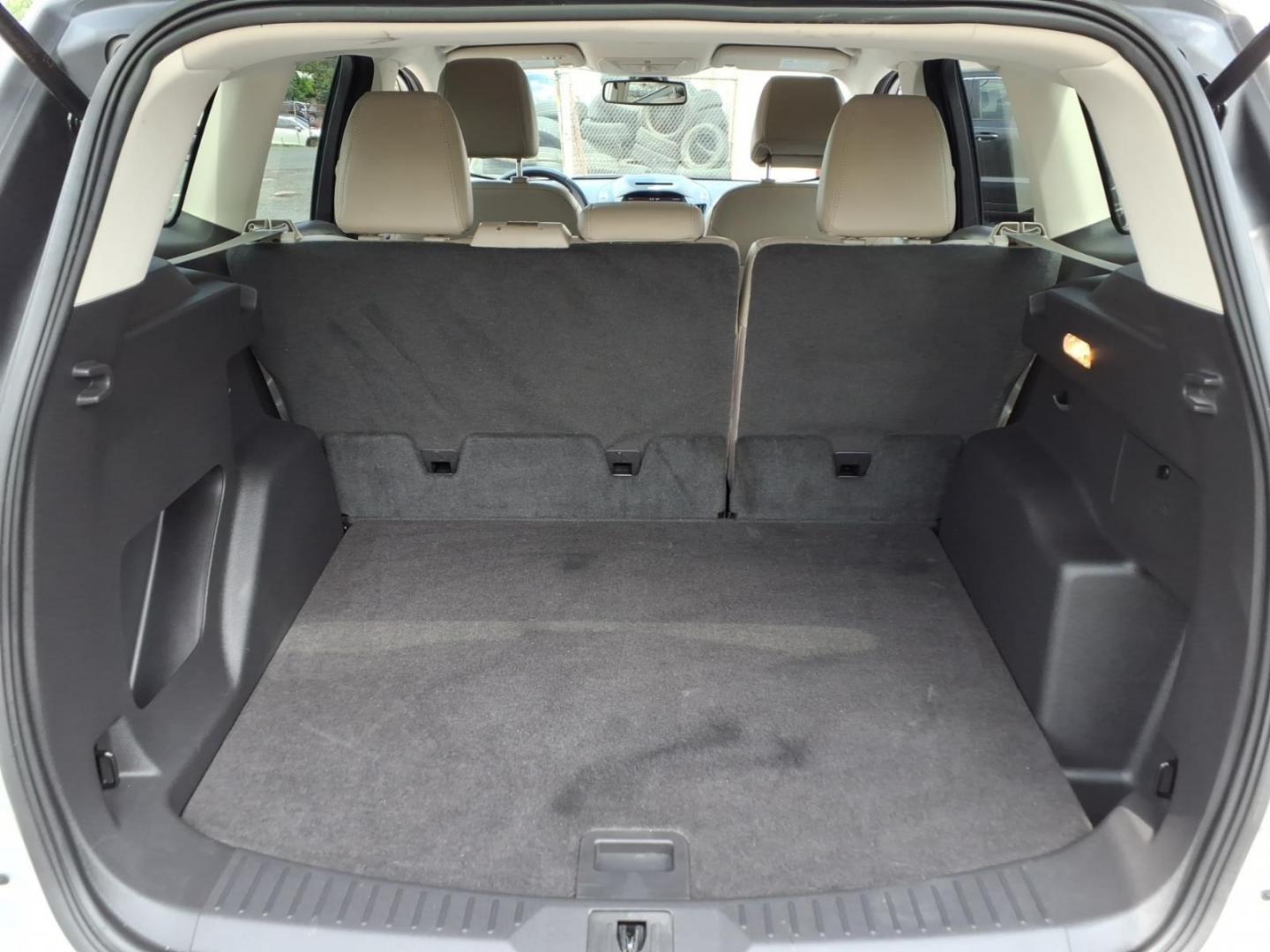 2013 Silver Ford Escape SEL (1FMCU0HX3DU) with an 1.6L 4 Cylinder Turbocharged engine, Automatic transmission, located at 50 Eastern Blvd., Essex, MD, 21221, (410) 686-3444, 39.304367, -76.484947- Photo#12
