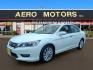 2014 White Honda Accord EX-L V6 (1HGCR3F82EA) with an 3.5L 3.5L V6 278hp 252ft. lbs. Sequential-Port F.I. engine, 6-Speed Shiftable Automatic transmission, located at 50 Eastern Blvd., Essex, MD, 21221, (410) 686-3444, 39.304367, -76.484947- Photo#0