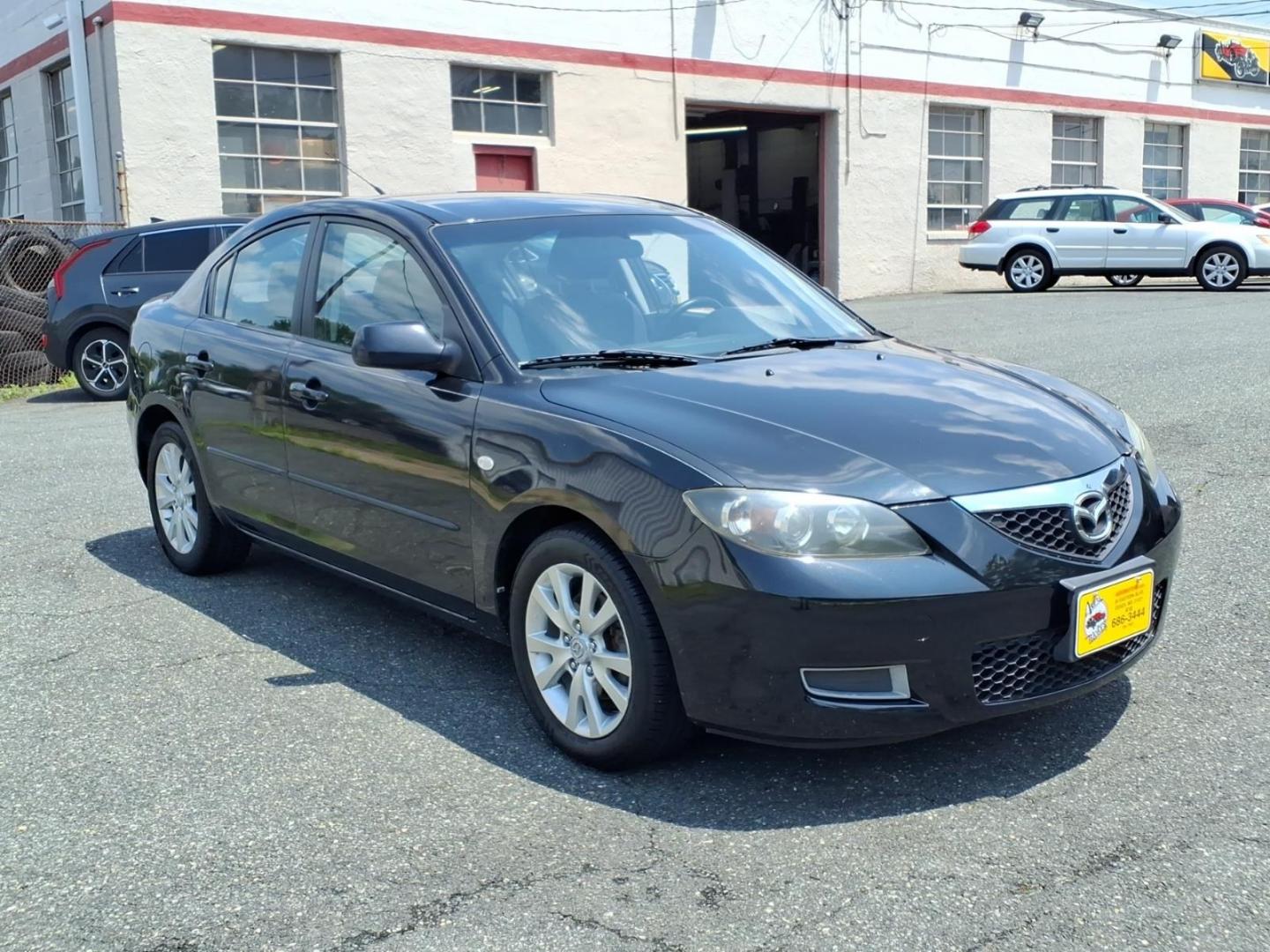 2007 Black Mazda Mazda3 (JM1BK32F171) with an 2.0L 4 Cylinder Fuel Injected engine, Automatic transmission, located at 50 Eastern Blvd., Essex, MD, 21221, (410) 686-3444, 39.304367, -76.484947- Photo#6