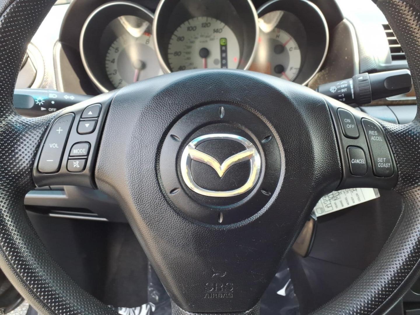 2007 Black Mazda Mazda3 (JM1BK32F171) with an 2.0L 4 Cylinder Fuel Injected engine, Automatic transmission, located at 50 Eastern Blvd., Essex, MD, 21221, (410) 686-3444, 39.304367, -76.484947- Photo#20