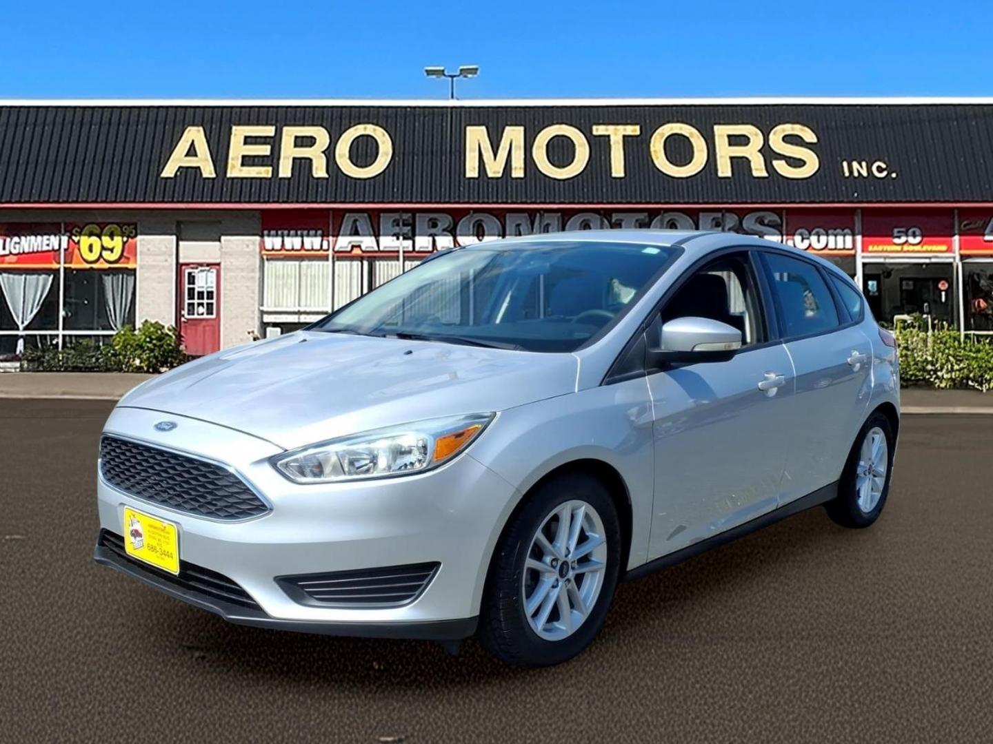 2016 Silver Ford Focus SE (1FADP3K25GL) with an 2.0L 4 Cylinder Fuel Injected engine, Manual transmission, located at 50 Eastern Blvd., Essex, MD, 21221, (410) 686-3444, 39.304367, -76.484947- Photo#0
