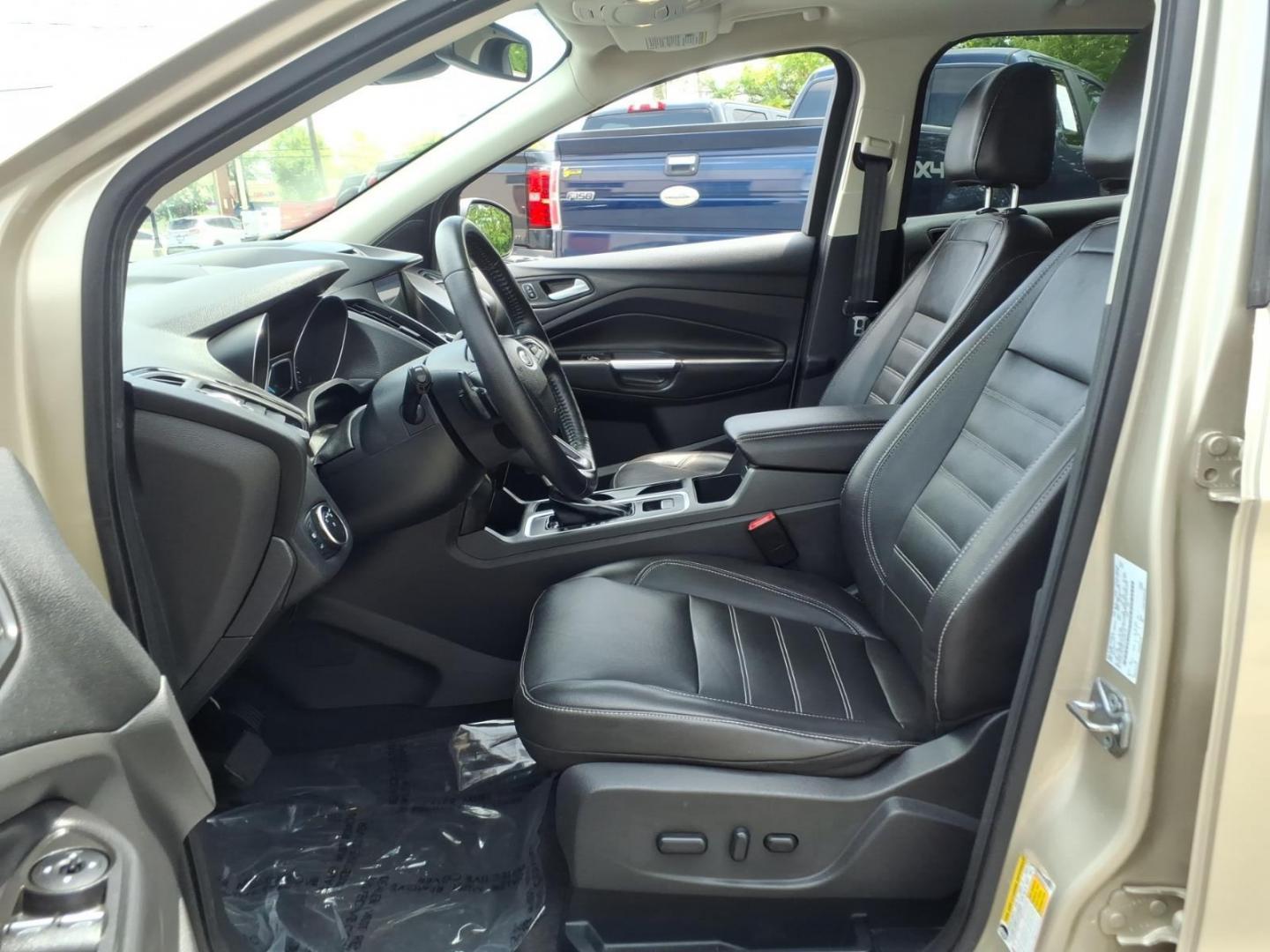 2017 White Gold Ford Escape Titanium (1FMCU9J95HU) with an 2.0L 4 Cylinder Turbocharged engine, ATAWD transmission, located at 50 Eastern Blvd., Essex, MD, 21221, (410) 686-3444, 39.304367, -76.484947- Photo#7