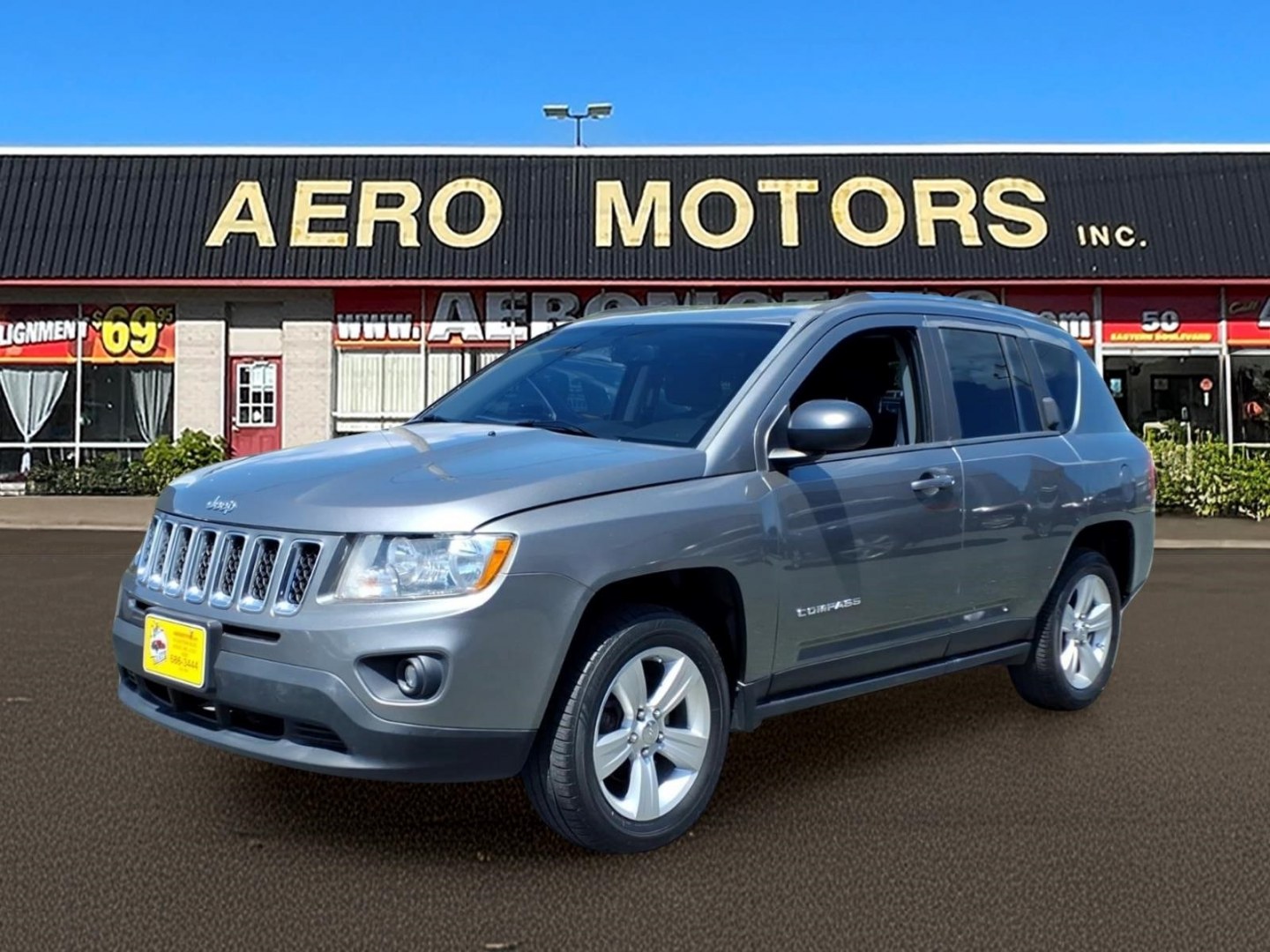 2012 Gray Jeep Compass Latitude (1C4NJDEB8CD) with an 2.4L 4 Cylinder Sequential-Port F.I. engine, Automatic transmission, located at 50 Eastern Blvd., Essex, MD, 21221, (410) 686-3444, 39.304367, -76.484947- Photo#0