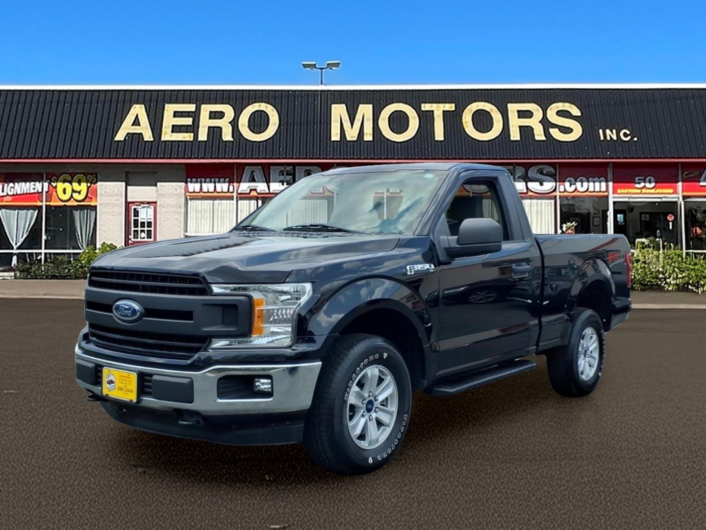 2018 Black Ford F-150 (1FTMF1E59JF) with an 5.0L 8 Cylinder Fuel Injected engine, AT4WD transmission, located at 50 Eastern Blvd., Essex, MD, 21221, (410) 686-3444, 39.304367, -76.484947- Photo#0