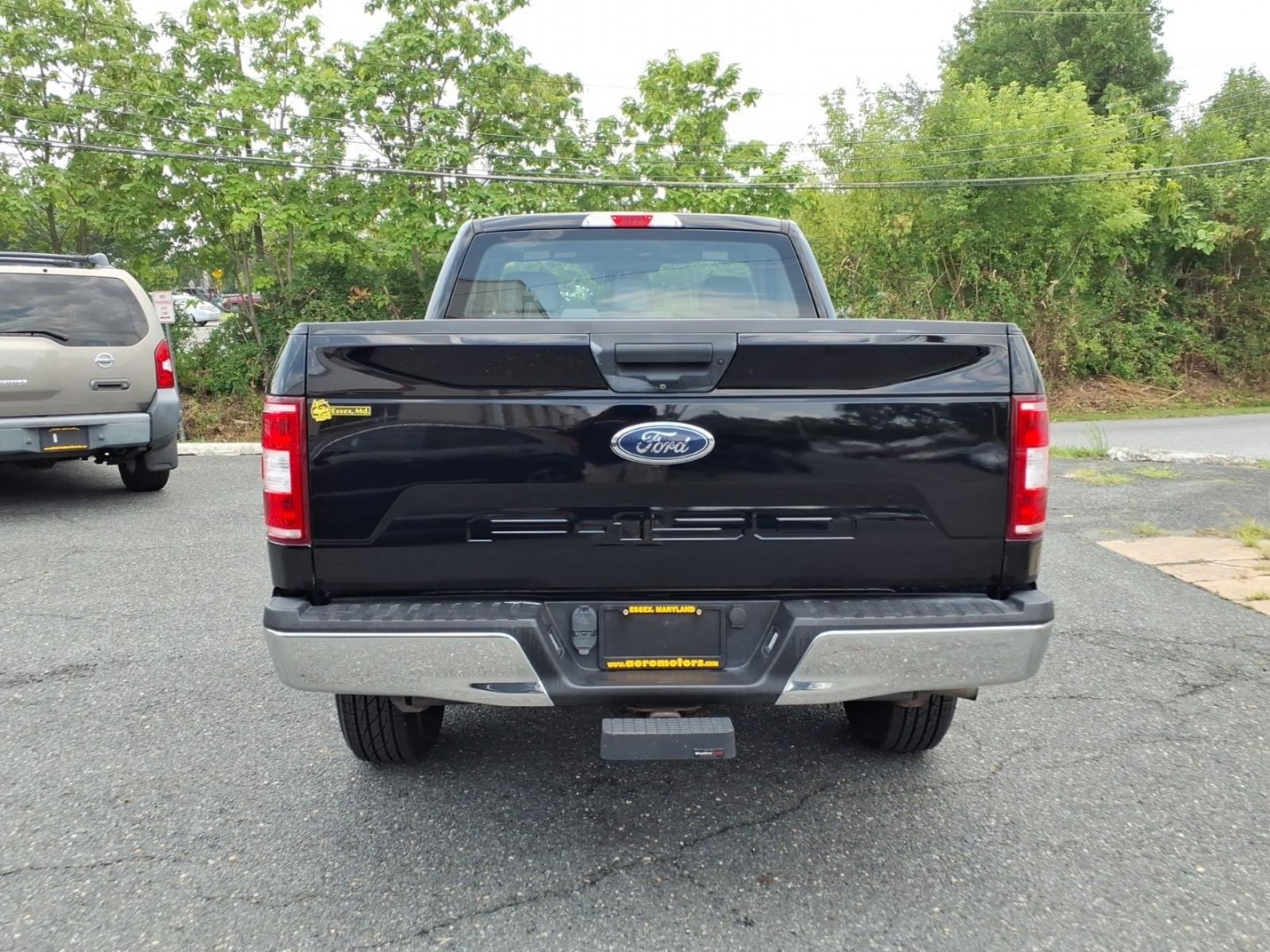 2018 Black Ford F-150 (1FTMF1E59JF) with an 5.0L 8 Cylinder Fuel Injected engine, AT4WD transmission, located at 50 Eastern Blvd., Essex, MD, 21221, (410) 686-3444, 39.304367, -76.484947- Photo#3