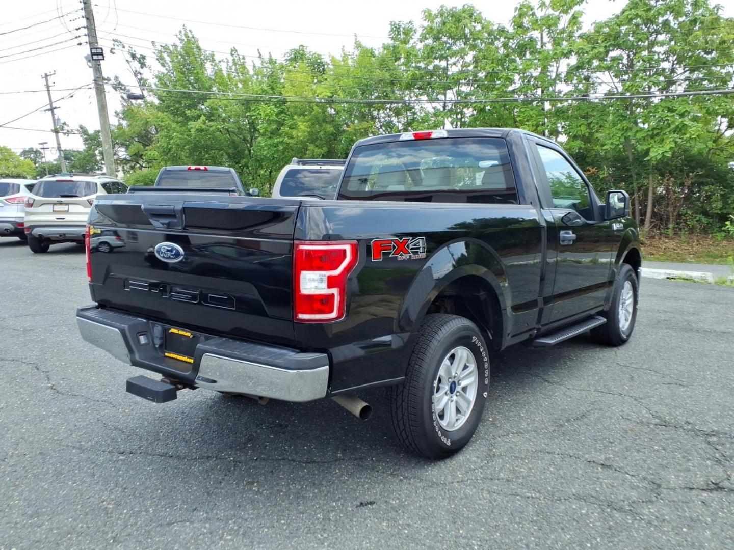 2018 Black Ford F-150 (1FTMF1E59JF) with an 5.0L 8 Cylinder Fuel Injected engine, AT4WD transmission, located at 50 Eastern Blvd., Essex, MD, 21221, (410) 686-3444, 39.304367, -76.484947- Photo#4