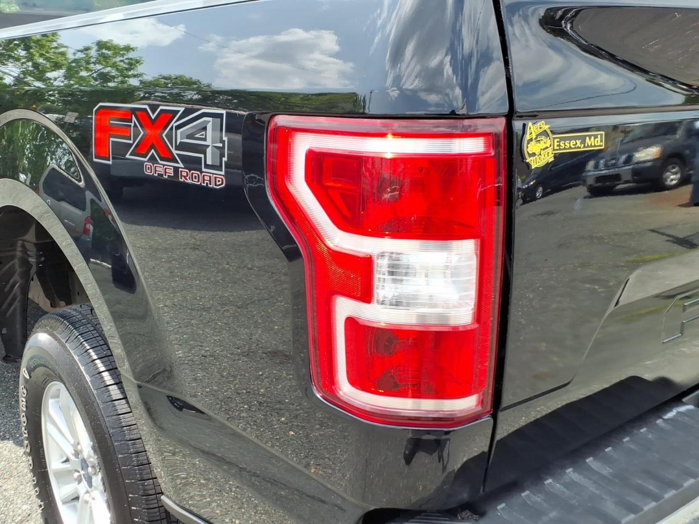 2018 Black Ford F-150 (1FTMF1E59JF) with an 5.0L 8 Cylinder Fuel Injected engine, AT4WD transmission, located at 50 Eastern Blvd., Essex, MD, 21221, (410) 686-3444, 39.304367, -76.484947- Photo#18
