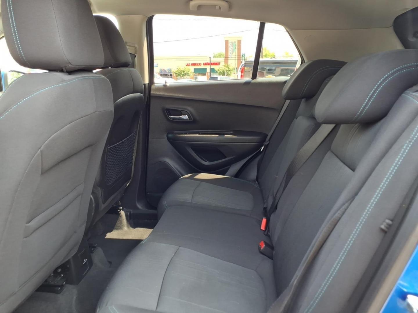2015 Blue Chevrolet Trax LT (KL7CJLSB1FB) with an 1.4L 4 Cylinder Sequential-Port F.I. engine, Automatic transmission, located at 50 Eastern Blvd., Essex, MD, 21221, (410) 686-3444, 39.304367, -76.484947- Photo#11