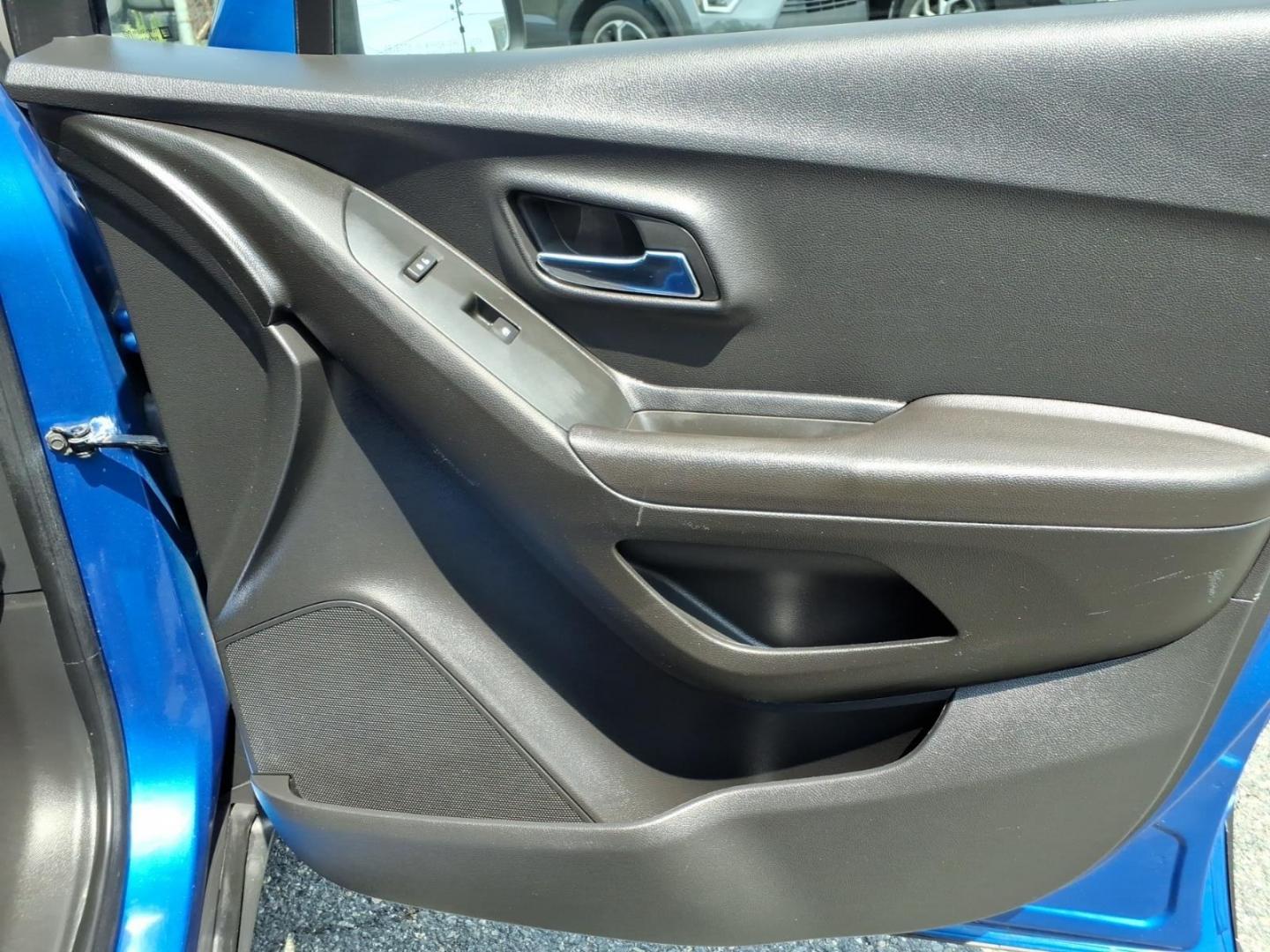 2015 Blue Chevrolet Trax LT (KL7CJLSB1FB) with an 1.4L 4 Cylinder Sequential-Port F.I. engine, Automatic transmission, located at 50 Eastern Blvd., Essex, MD, 21221, (410) 686-3444, 39.304367, -76.484947- Photo#14