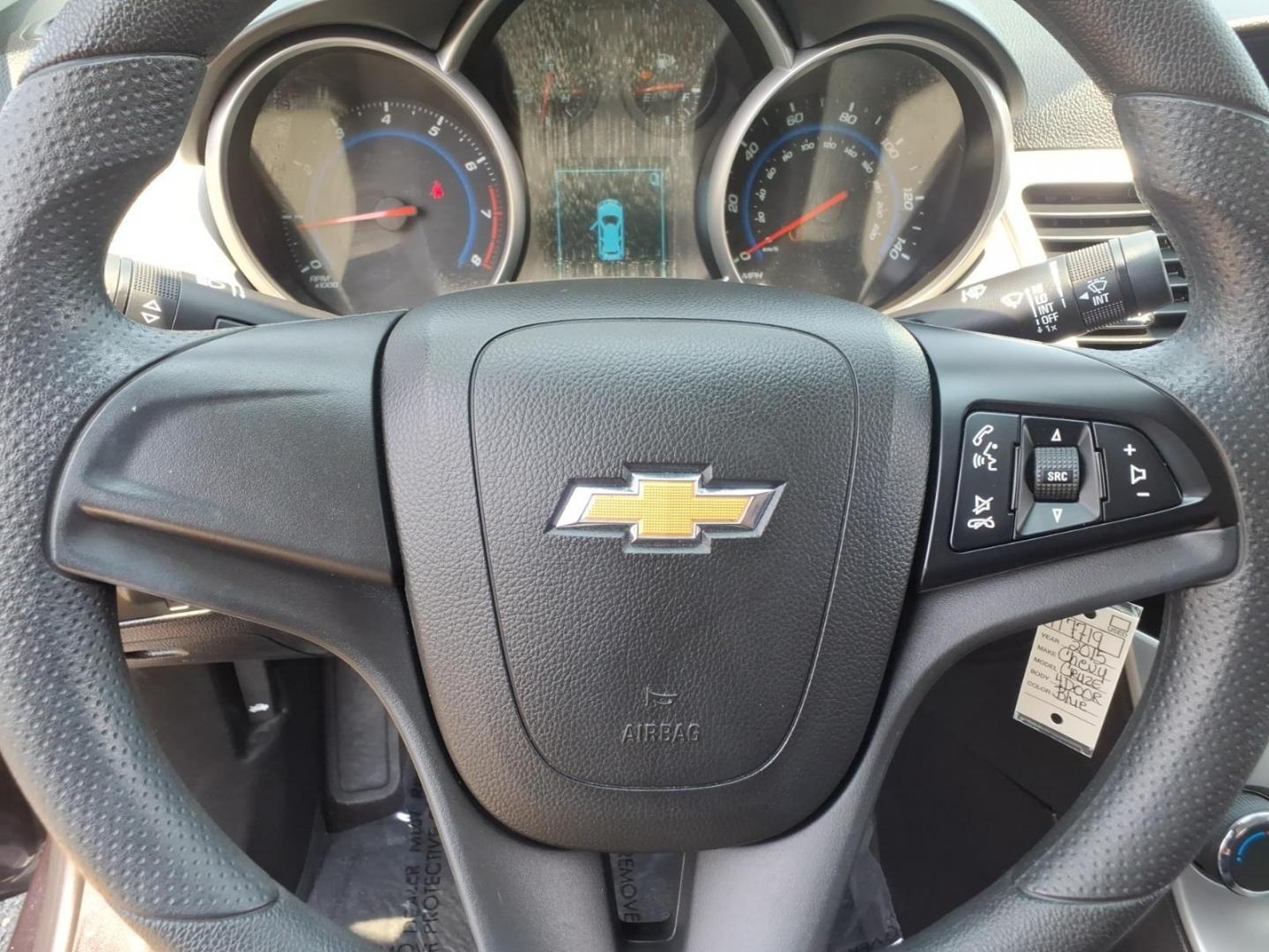 2015 Blue Chevrolet Cruze LS Auto (1G1PA5SG5F7) with an 1.8L 4 Cylinder Sequential-Port F.I. engine, Automatic transmission, located at 50 Eastern Blvd., Essex, MD, 21221, (410) 686-3444, 39.304367, -76.484947- Photo#18