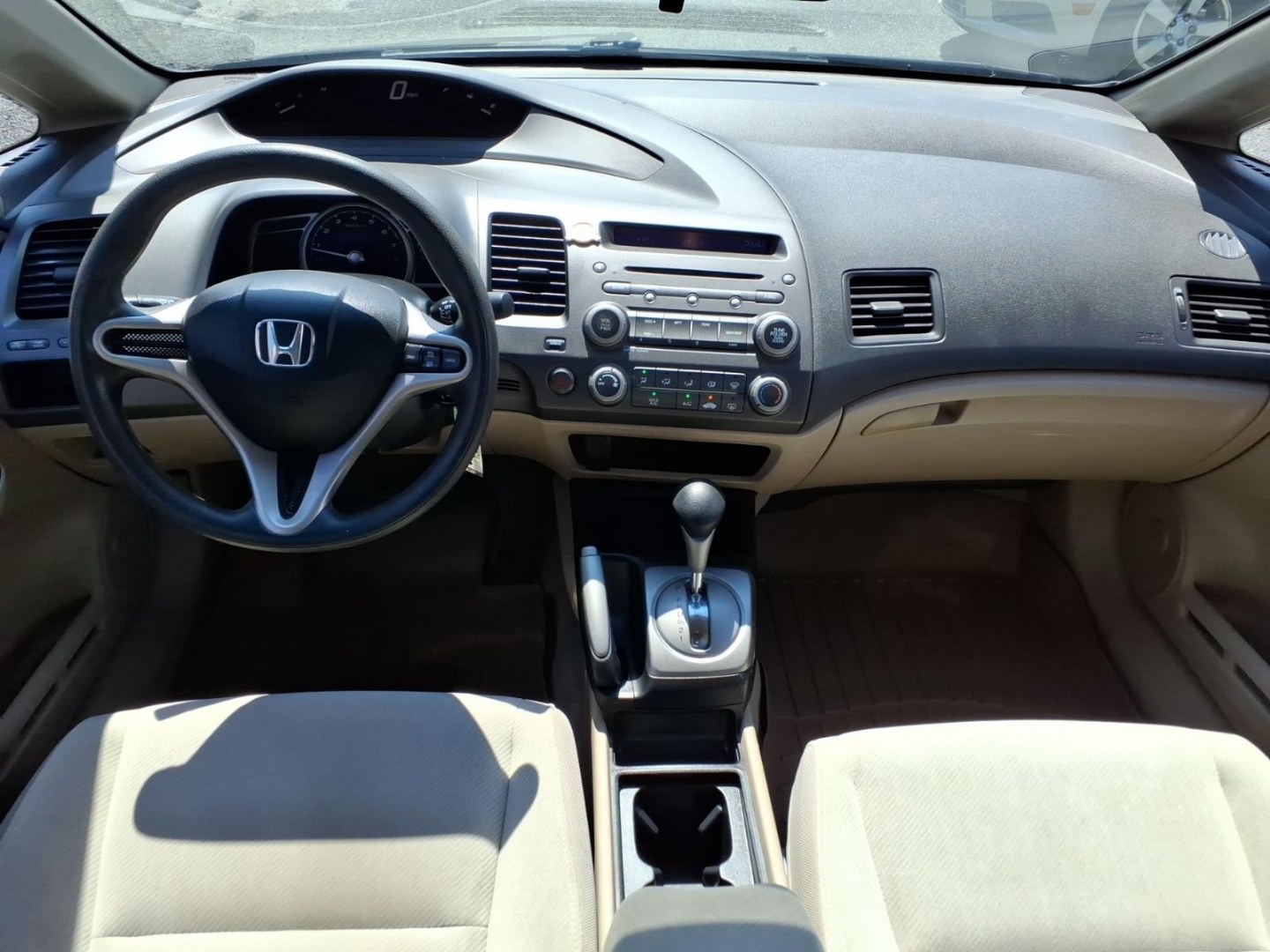 2009 Polished Metal Metallic Honda Civic LX (1HGFA16529L) with an 1.8L 4 Cylinder Fuel Injected engine, Automatic transmission, located at 50 Eastern Blvd., Essex, MD, 21221, (410) 686-3444, 39.304367, -76.484947- Photo#14