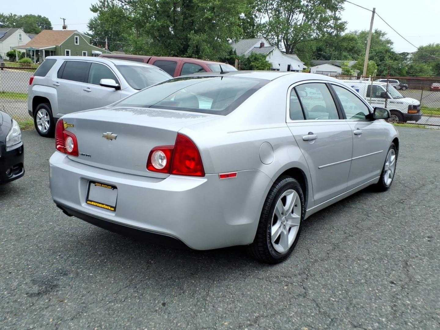 2011 Silver Chevrolet Malibu LS (1G1ZB5E10BF) with an 2.4L 4 Cylinder Sequential-Port F.I. engine, Automatic transmission, located at 50 Eastern Blvd., Essex, MD, 21221, (410) 686-3444, 39.304367, -76.484947- Photo#4