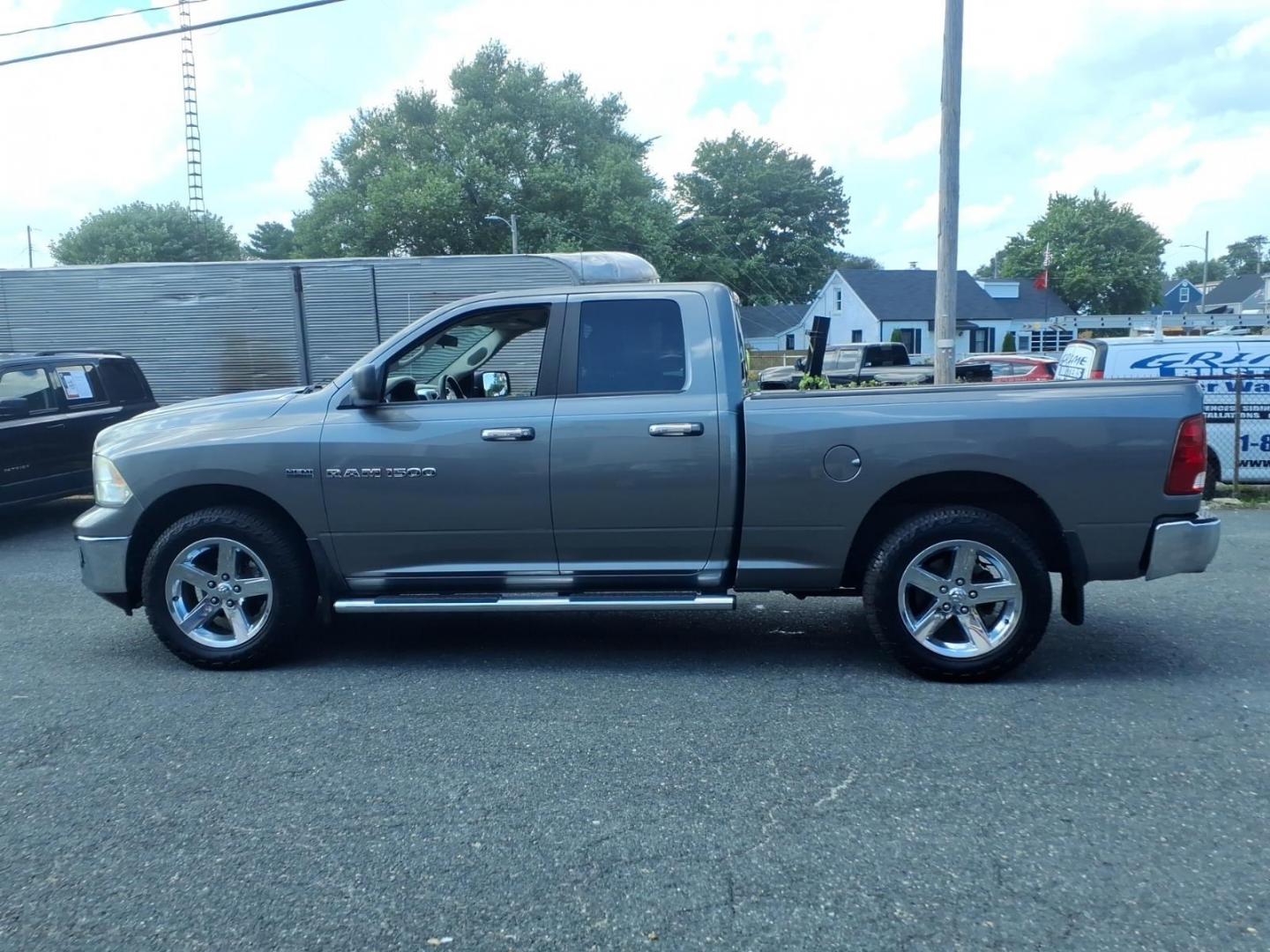 2011 Gray RAM 1500 (1D7RV1GT4BS) with an 5.7L 8 Cylinder Sequential-Port F.I. engine, V8AT transmission, located at 50 Eastern Blvd., Essex, MD, 21221, (410) 686-3444, 39.304367, -76.484947- Photo#1