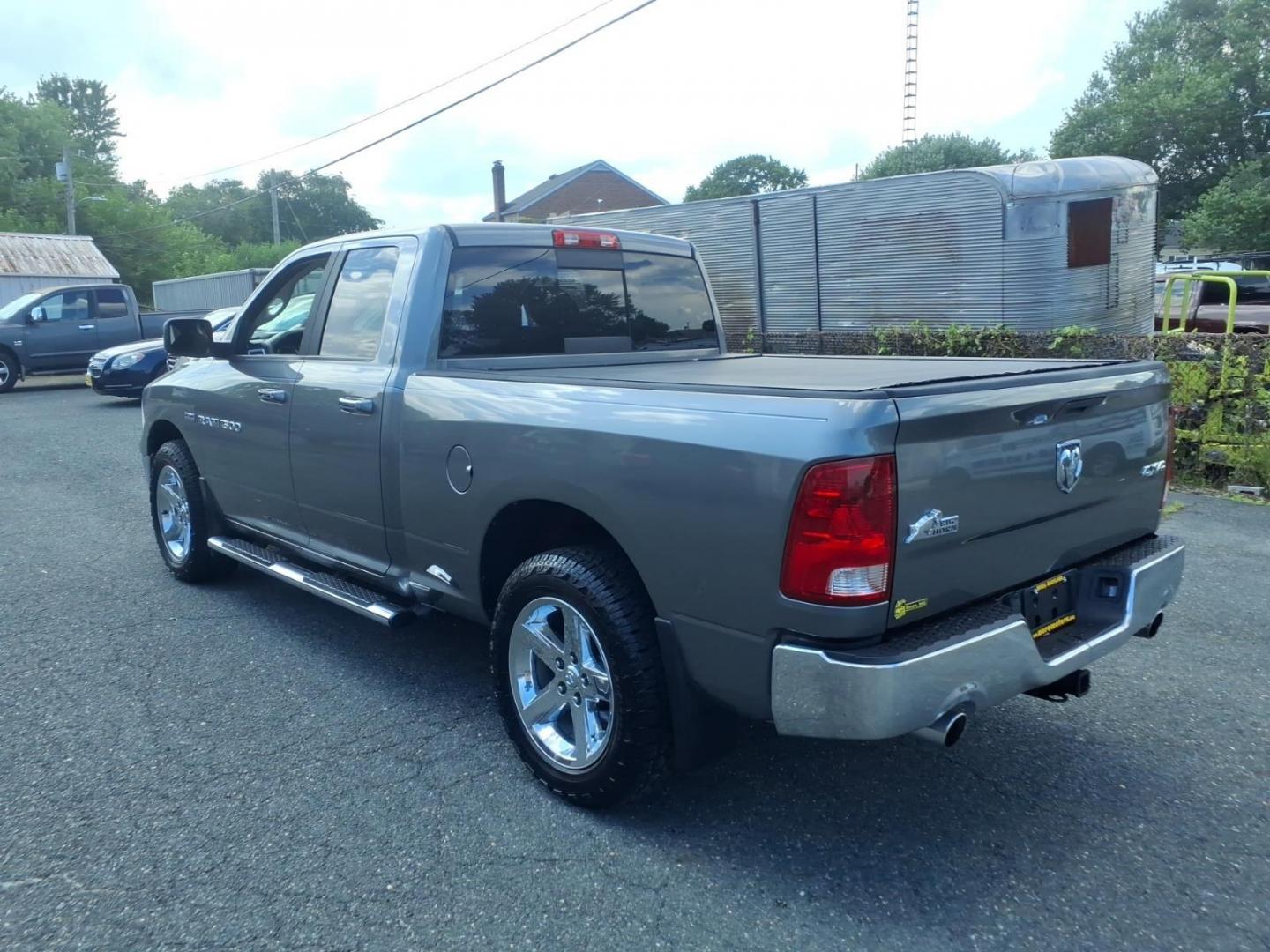 2011 Gray RAM 1500 (1D7RV1GT4BS) with an 5.7L 8 Cylinder Sequential-Port F.I. engine, V8AT transmission, located at 50 Eastern Blvd., Essex, MD, 21221, (410) 686-3444, 39.304367, -76.484947- Photo#2