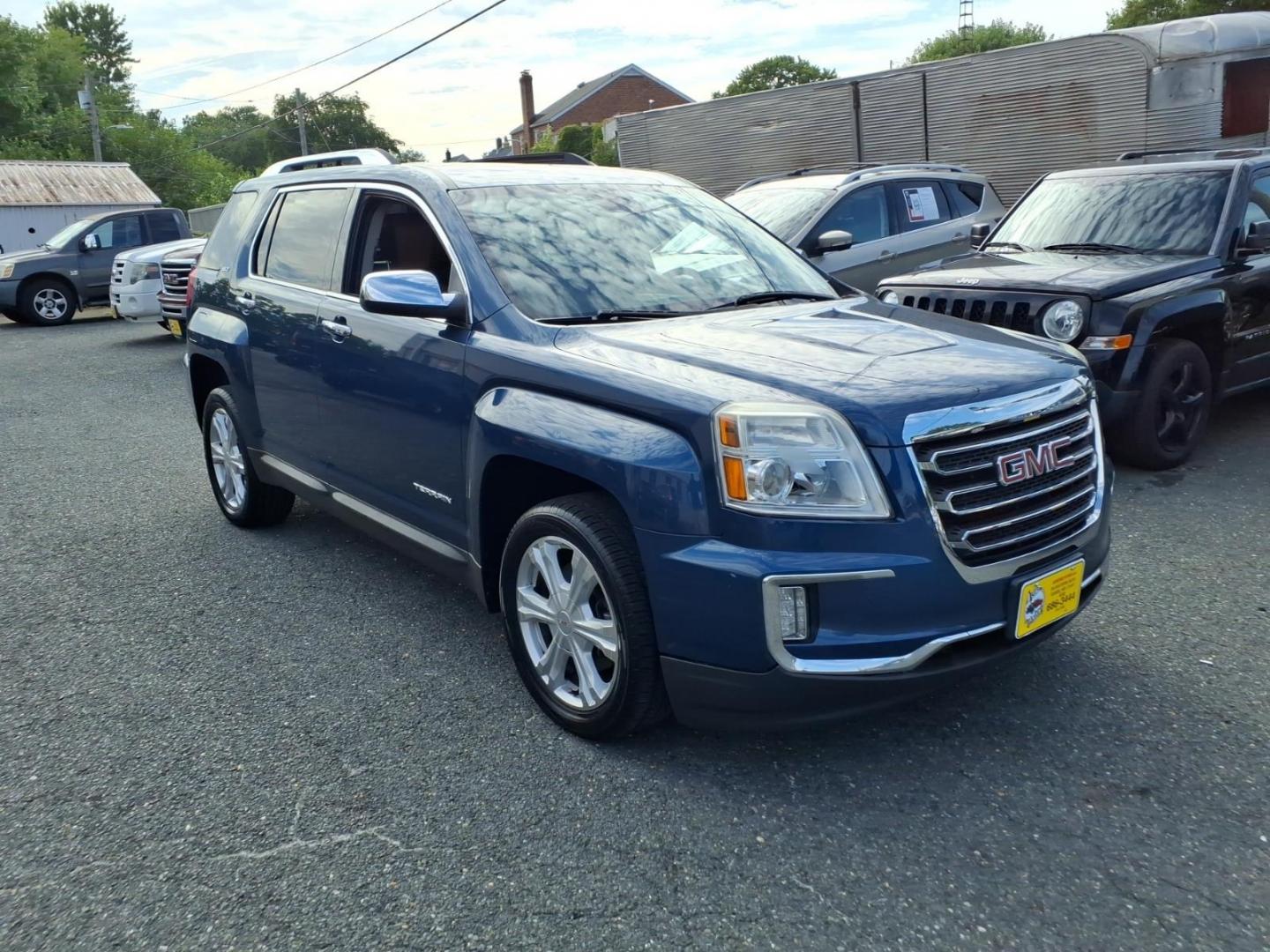 2016 Dark Sapphire Blue Metallic GMC Terrain SLT (2GKFLUEK6G6) with an 2.4L 4 Cylinder Fuel Injected engine, ATAWD transmission, located at 50 Eastern Blvd., Essex, MD, 21221, (410) 686-3444, 39.304367, -76.484947- Photo#6
