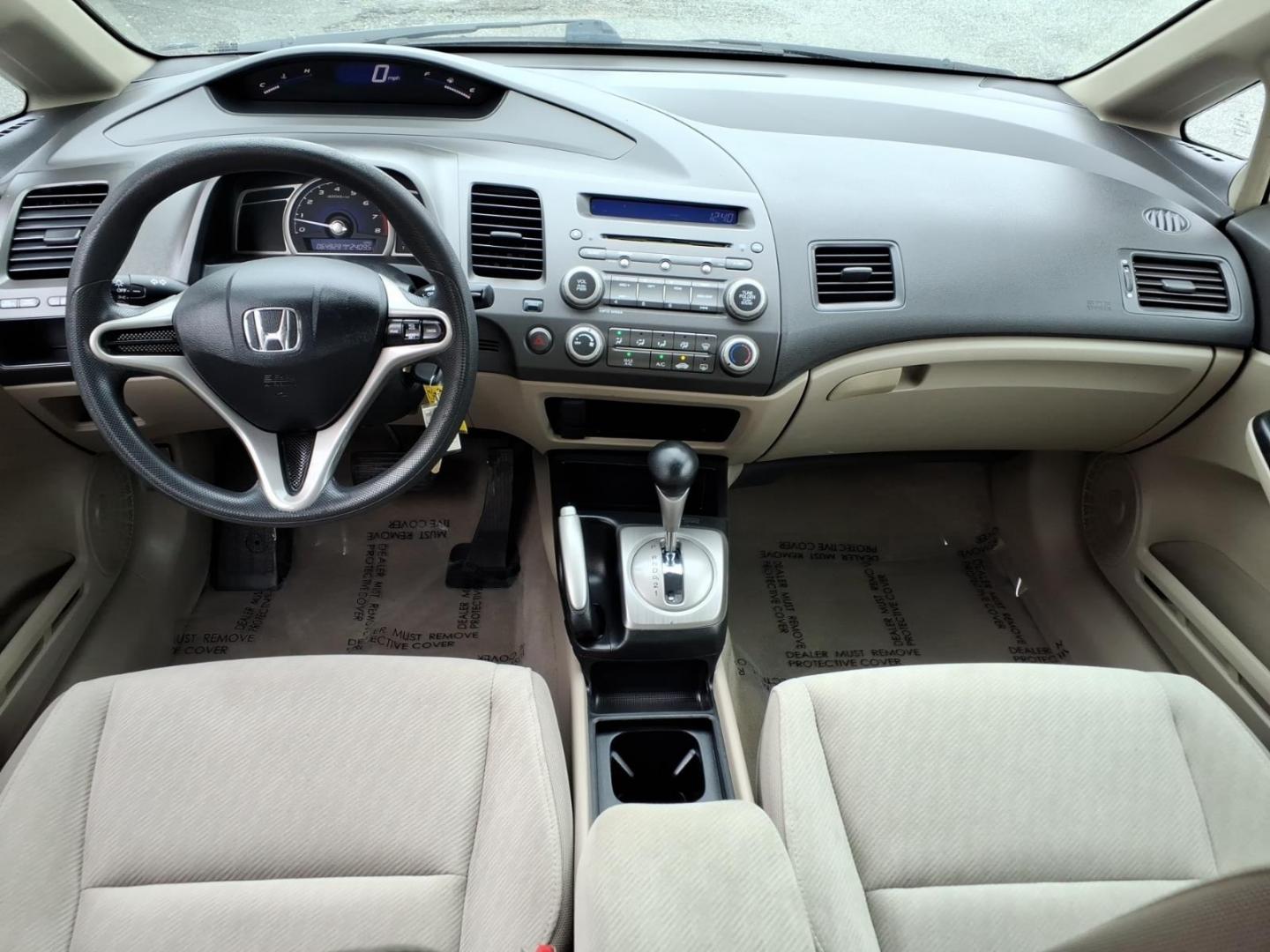 2010 White Honda Civic LX (2HGFA1F50AH) with an 1.8L 4 Cylinder Fuel Injected engine, Automatic transmission, located at 50 Eastern Blvd., Essex, MD, 21221, (410) 686-3444, 39.304367, -76.484947- Photo#17
