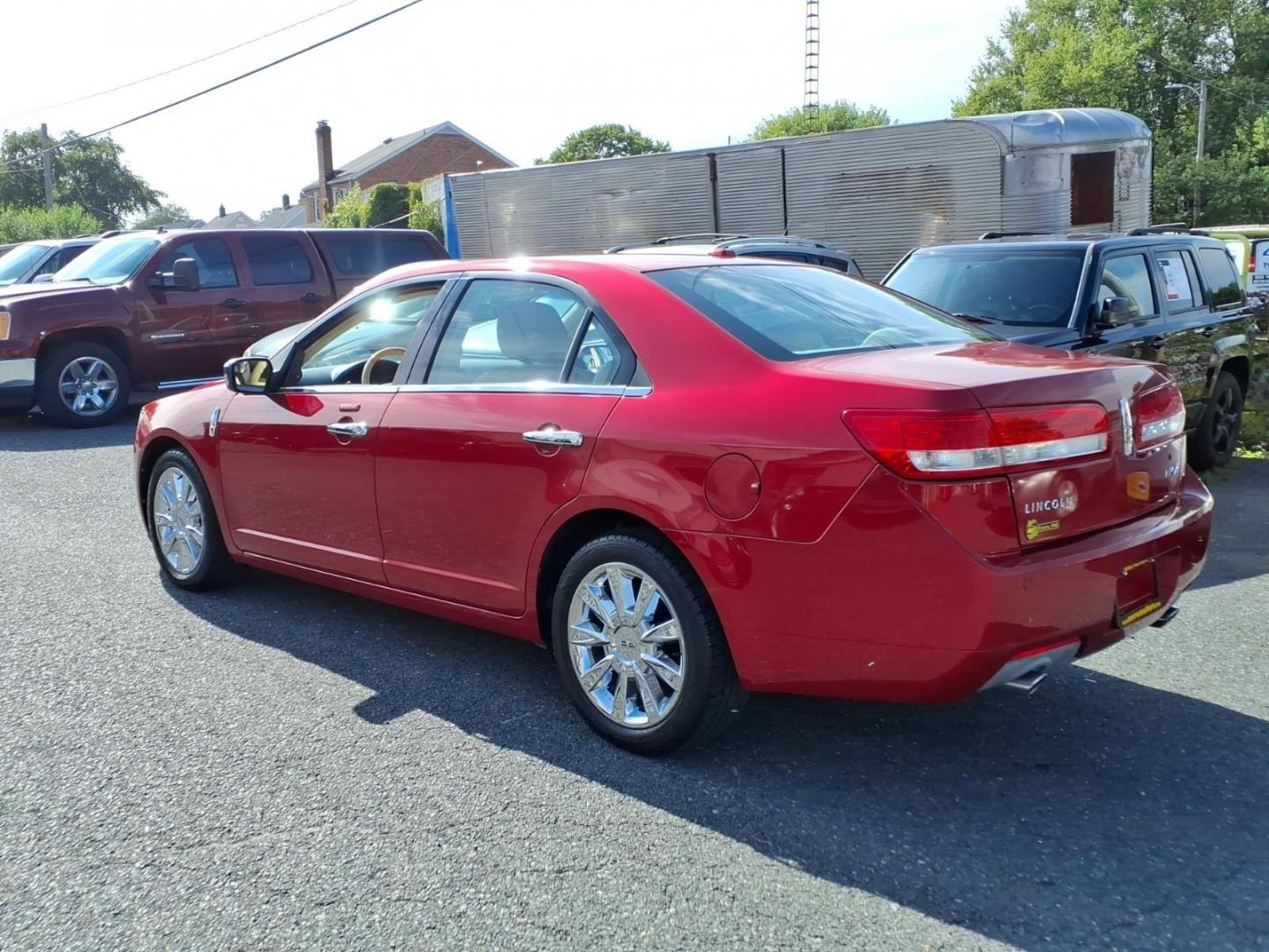 2011 Red Lincoln MKZ Base (3LNHL2GC9BR) with an 3.5L 6 Cylinder Sequential-Port F.I. engine, ATV6 transmission, located at 50 Eastern Blvd., Essex, MD, 21221, (410) 686-3444, 39.304367, -76.484947- Photo#2
