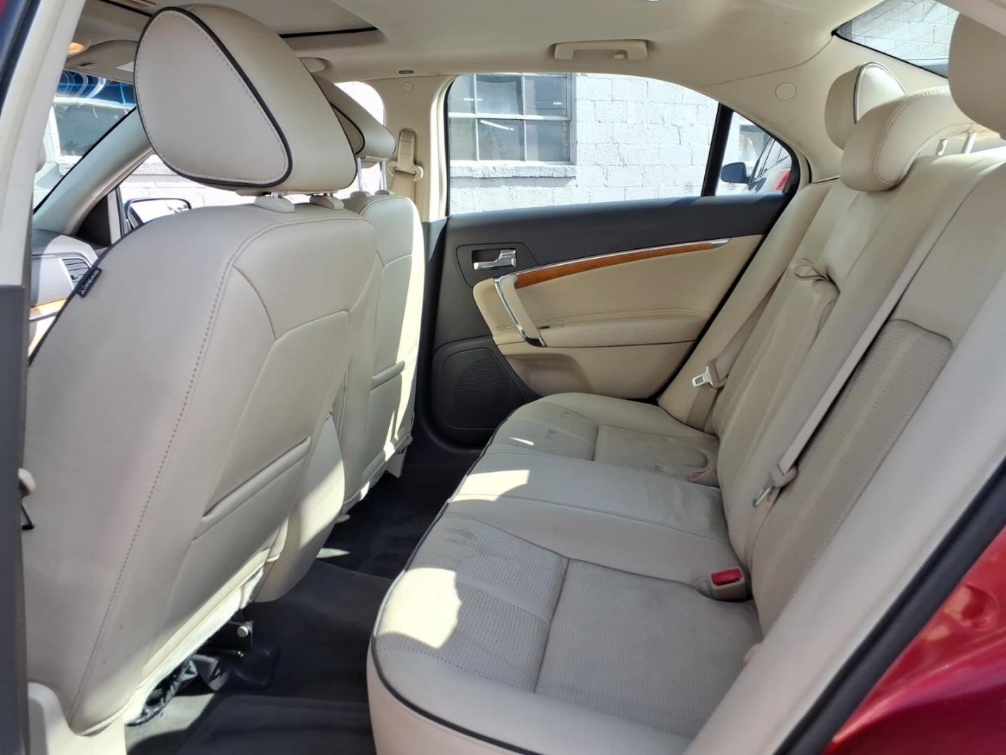 2011 Red Lincoln MKZ Base (3LNHL2GC9BR) with an 3.5L 6 Cylinder Sequential-Port F.I. engine, ATV6 transmission, located at 50 Eastern Blvd., Essex, MD, 21221, (410) 686-3444, 39.304367, -76.484947- Photo#10