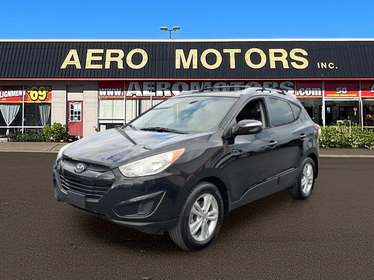 2012 Black Hyundai TUCSON GLS (KM8JUCAC5CU) with an 2.4L 4 Cylinder Sequential-Port F.I. engine, Automatic transmission, located at 50 Eastern Blvd., Essex, MD, 21221, (410) 686-3444, 39.304367, -76.484947- Photo#0