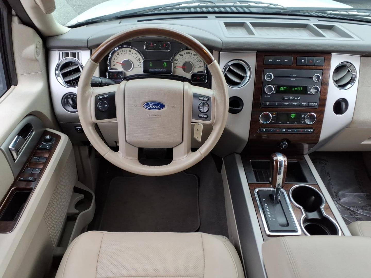 2010 White Ford Expedition Limited (1FMJU1K58AE) with an 5.4L 8 Cylinder Sequential-Port F.I. engine, V8AT transmission, located at 50 Eastern Blvd., Essex, MD, 21221, (410) 686-3444, 39.304367, -76.484947- Photo#13