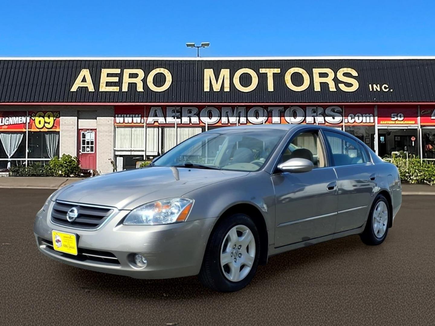2002 Velvet Beige Nissan Altima 2.5 S (1N4AL11E02C) with an 2.5L 2L NA I4 double overhead cam (DOHC) 16V Fuel Injected engine, Automatic transmission, located at 50 Eastern Blvd., Essex, MD, 21221, (410) 686-3444, 39.304367, -76.484947- Photo#0