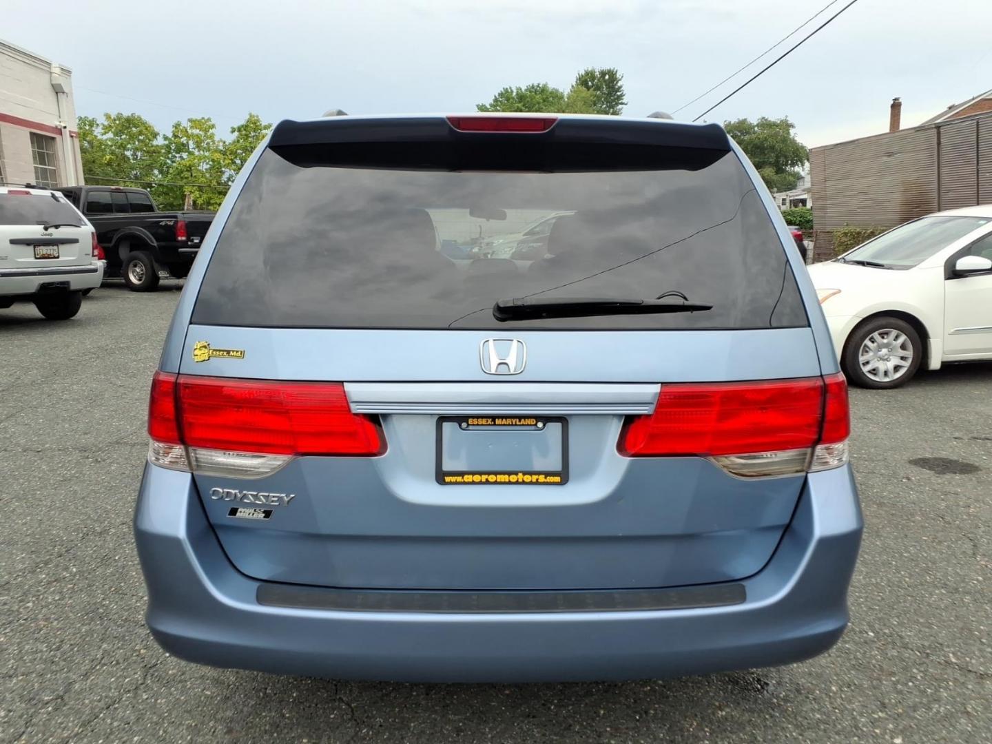 2010 Blue Honda Odyssey EX (5FNRL3H47AB) with an 3.5L 6 Cylinder Sequential-Port F.I. engine, V6 transmission, located at 50 Eastern Blvd., Essex, MD, 21221, (410) 686-3444, 39.304367, -76.484947- Photo#3