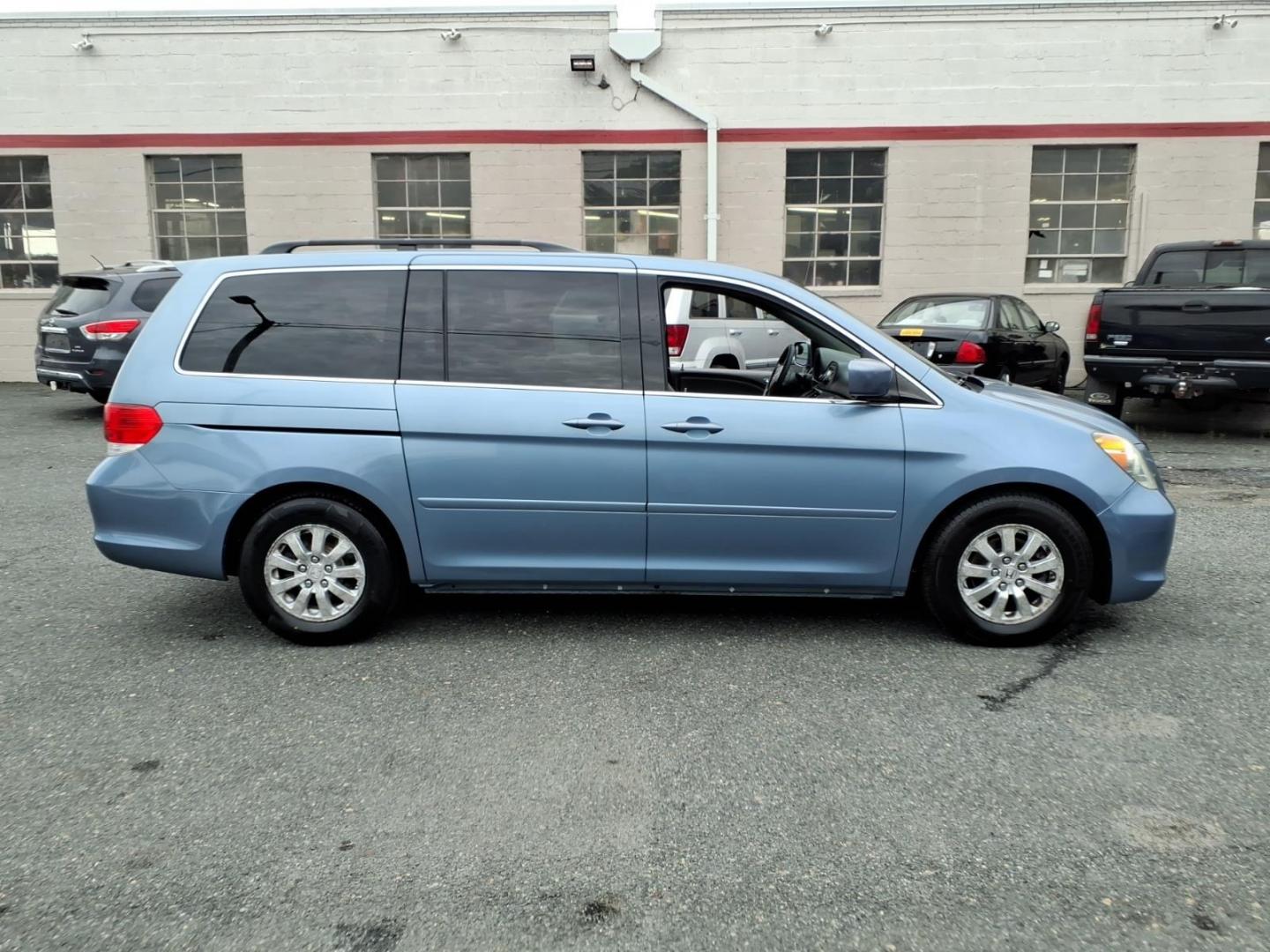2010 Blue Honda Odyssey EX (5FNRL3H47AB) with an 3.5L 6 Cylinder Sequential-Port F.I. engine, V6 transmission, located at 50 Eastern Blvd., Essex, MD, 21221, (410) 686-3444, 39.304367, -76.484947- Photo#5