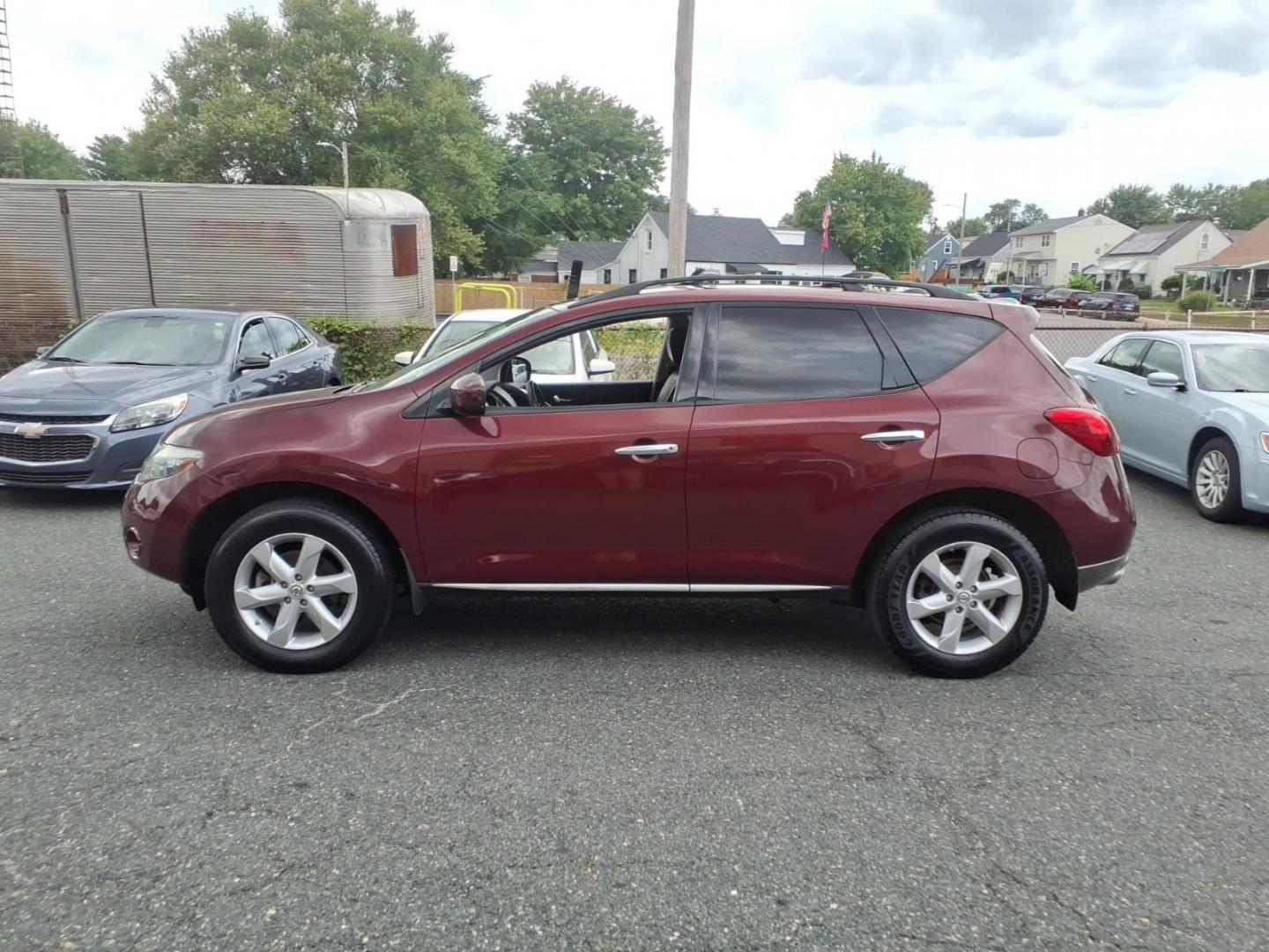 2010 Dk. Red Nissan Murano SL (JN8AZ1MW6AW) with an 3.5L 3.5L V6 265hp 248ft. lbs. Fuel Injected engine, CVT transmission, located at 50 Eastern Blvd., Essex, MD, 21221, (410) 686-3444, 39.304367, -76.484947- Photo#1