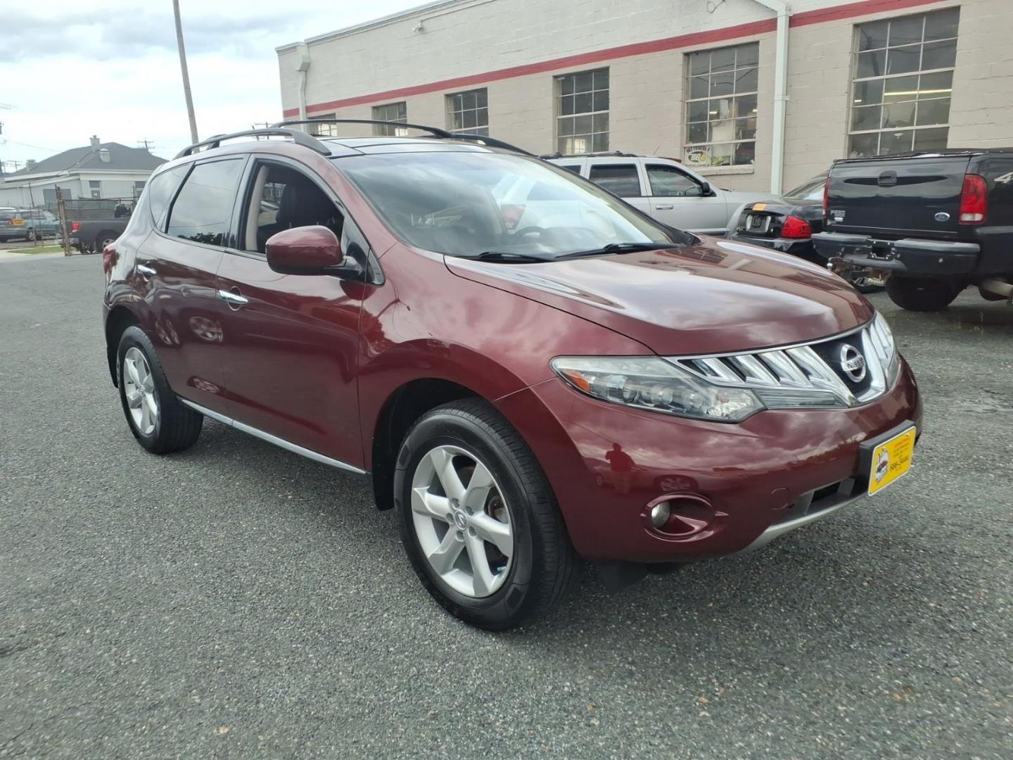 2010 Dk. Red Nissan Murano SL (JN8AZ1MW6AW) with an 3.5L 3.5L V6 265hp 248ft. lbs. Fuel Injected engine, CVT transmission, located at 50 Eastern Blvd., Essex, MD, 21221, (410) 686-3444, 39.304367, -76.484947- Photo#6