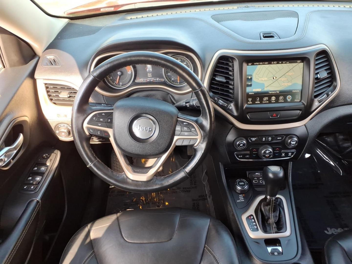 2016 Red Jeep Cherokee Limited (1C4PJMDS5GW) with an 3.2L 6 Cylinder Sequential-Port F.I. engine, ATAWD transmission, located at 50 Eastern Blvd., Essex, MD, 21221, (410) 686-3444, 39.304367, -76.484947- Photo#14