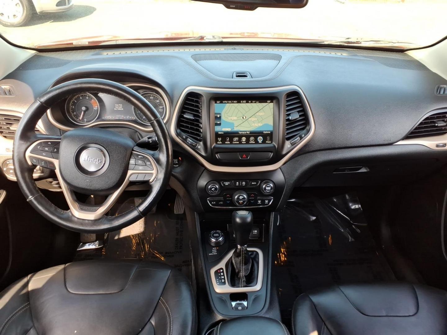 2016 Red Jeep Cherokee Limited (1C4PJMDS5GW) with an 3.2L 6 Cylinder Sequential-Port F.I. engine, ATAWD transmission, located at 50 Eastern Blvd., Essex, MD, 21221, (410) 686-3444, 39.304367, -76.484947- Photo#15