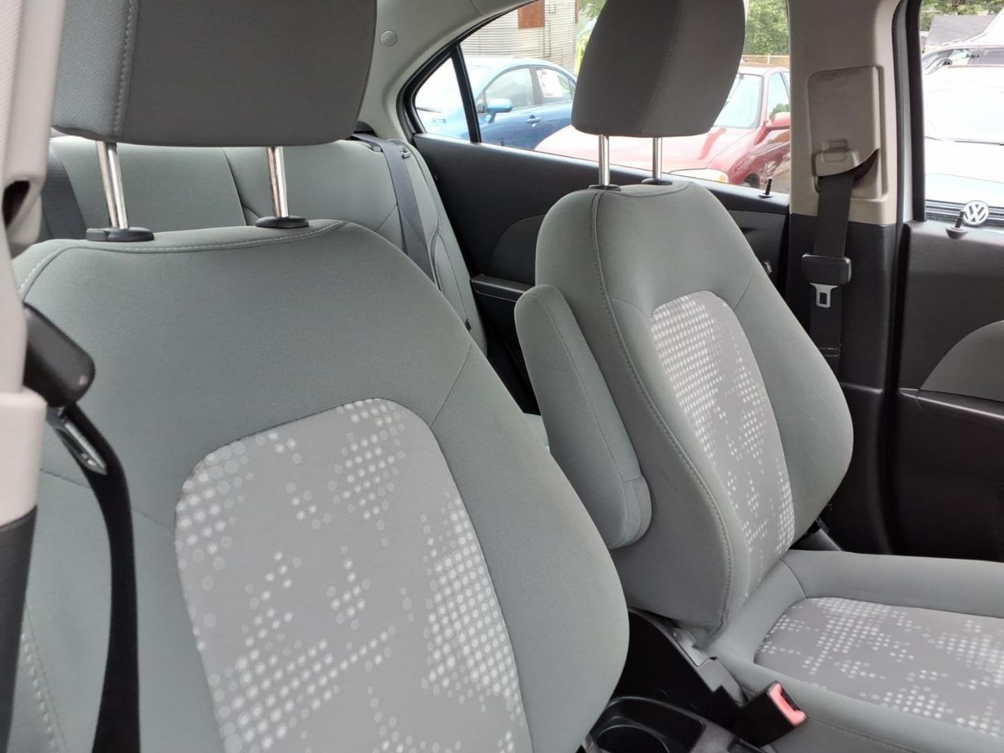2012 Silver Chevrolet Sonic LS (1G1JA5SH3C4) with an 1.8L 4 Cylinder Sequential-Port F.I. engine, Automatic transmission, located at 50 Eastern Blvd., Essex, MD, 21221, (410) 686-3444, 39.304367, -76.484947- Photo#14