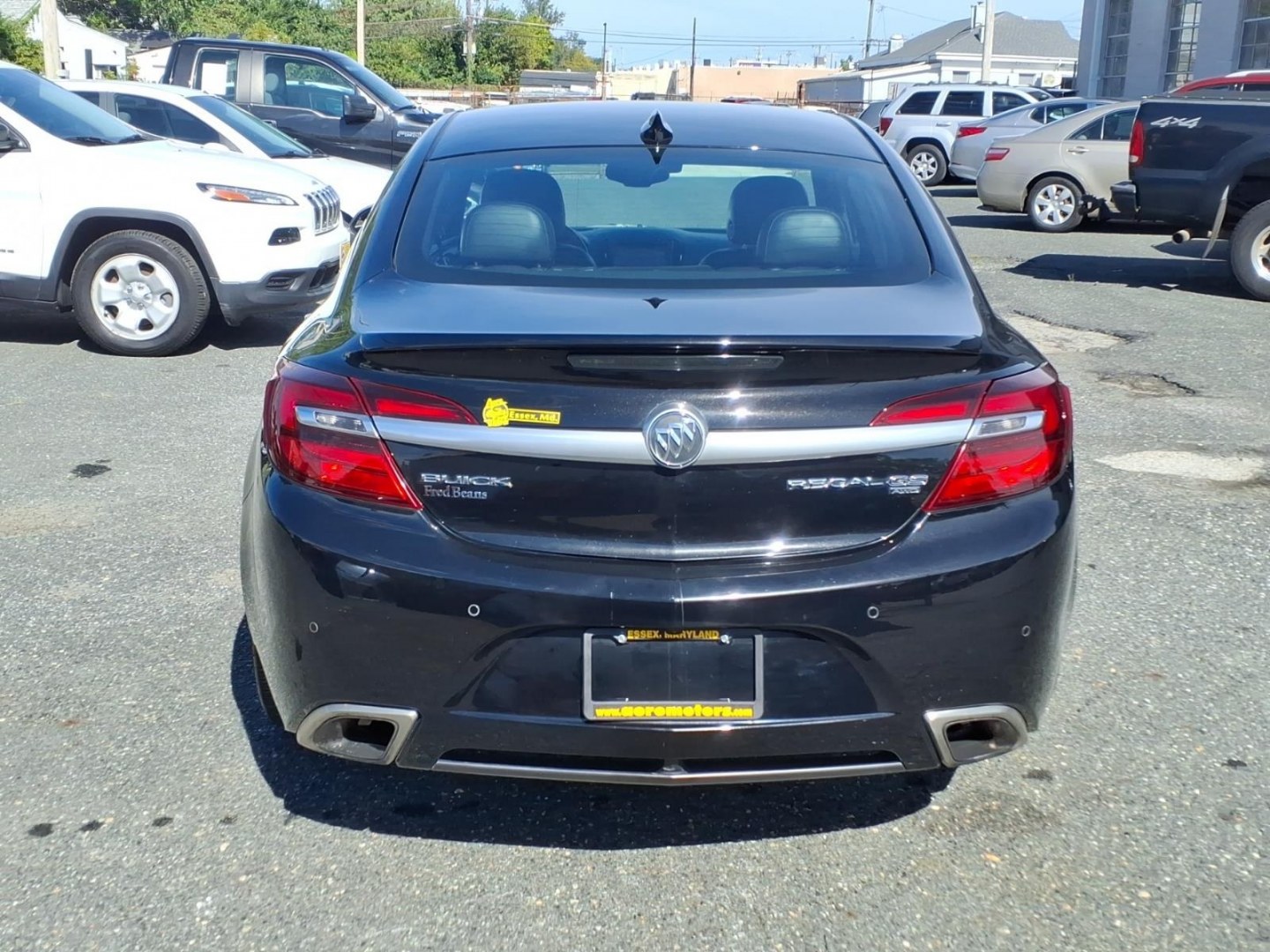 2016 B;ack Buick Regal GS (2G4GV5GX0G9) with an 2.0L 4 Cylinder Turbocharged engine, ATAWD transmission, located at 50 Eastern Blvd., Essex, MD, 21221, (410) 686-3444, 39.304367, -76.484947- Photo#3