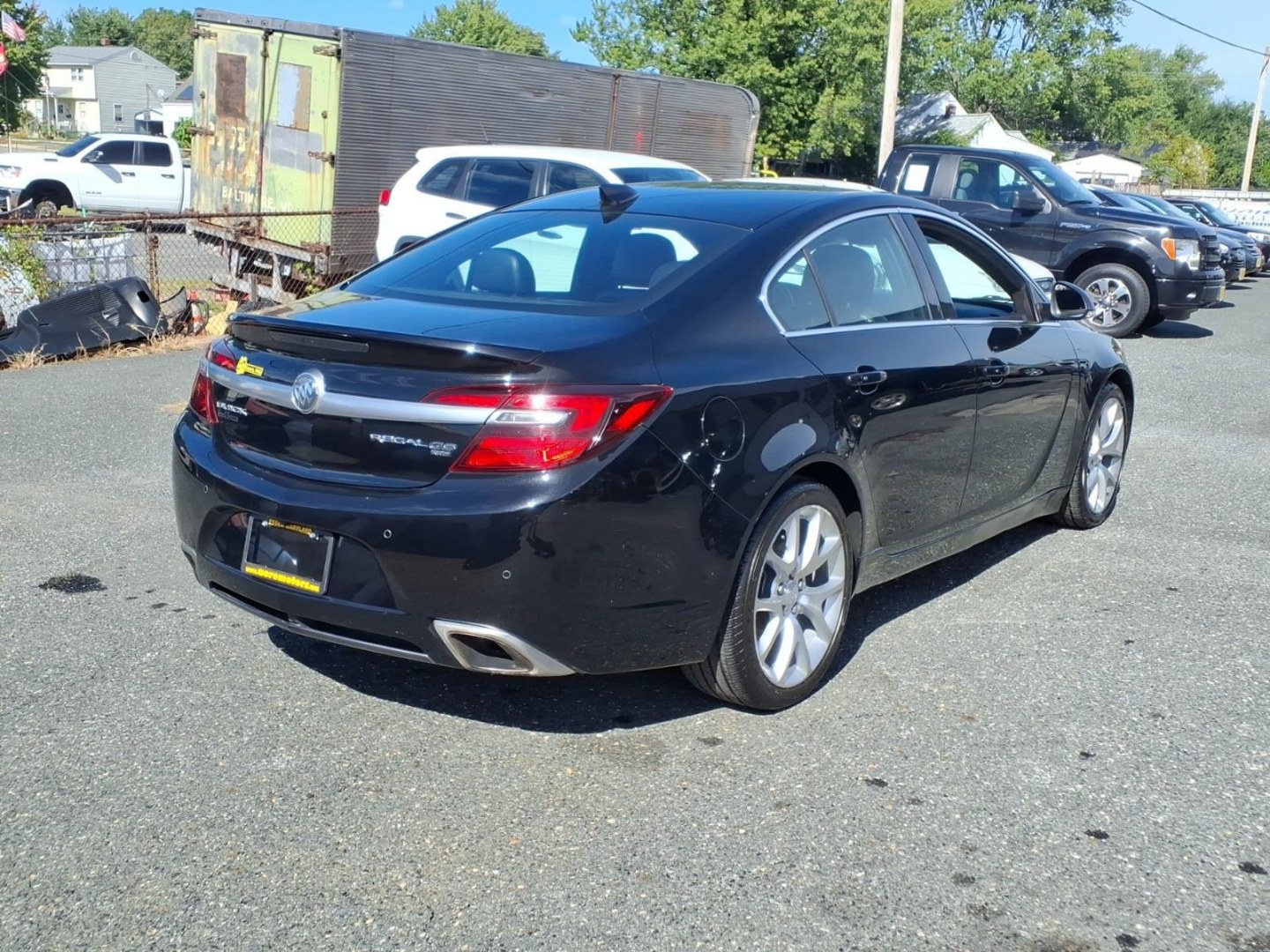 2016 B;ack Buick Regal GS (2G4GV5GX0G9) with an 2.0L 4 Cylinder Turbocharged engine, ATAWD transmission, located at 50 Eastern Blvd., Essex, MD, 21221, (410) 686-3444, 39.304367, -76.484947- Photo#4