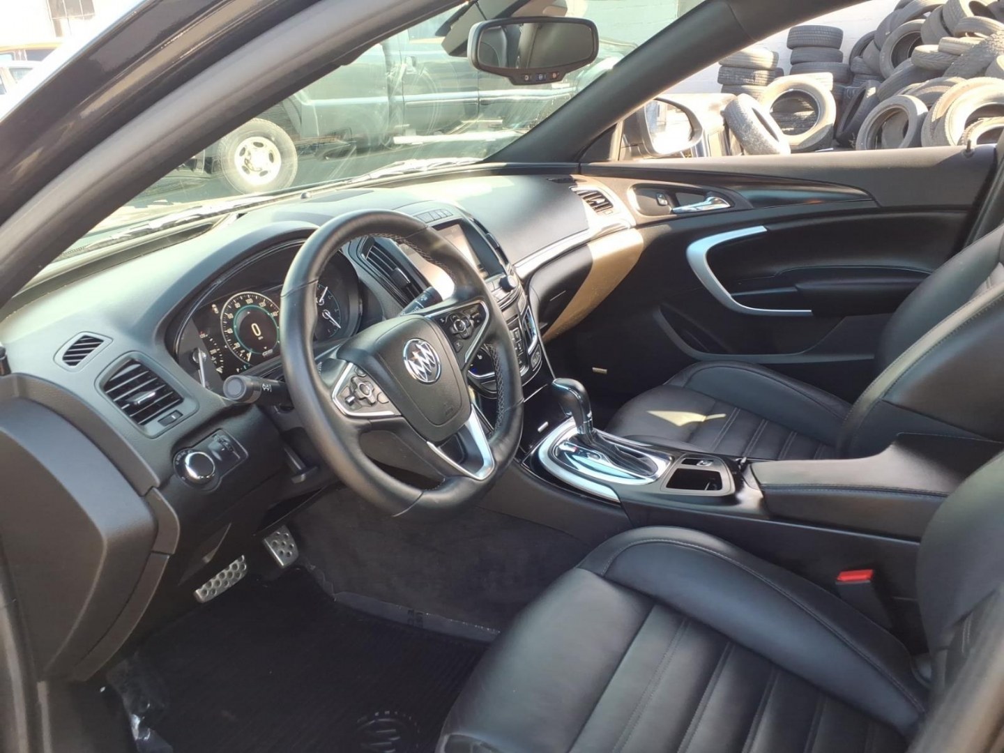 2016 B;ack Buick Regal GS (2G4GV5GX0G9) with an 2.0L 4 Cylinder Turbocharged engine, ATAWD transmission, located at 50 Eastern Blvd., Essex, MD, 21221, (410) 686-3444, 39.304367, -76.484947- Photo#8