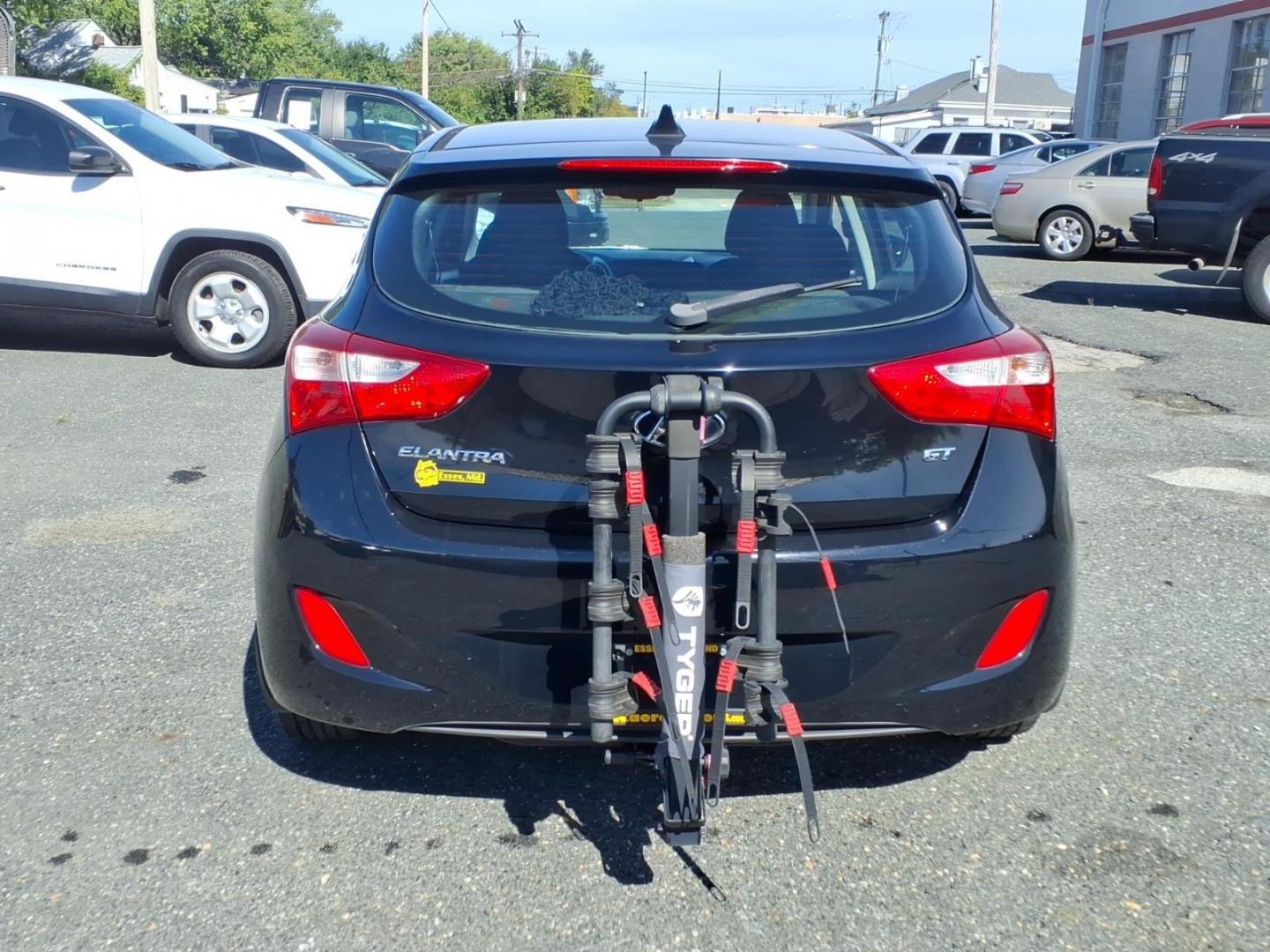 2013 Black Hyundai ELANTRA GT Base (KMHD35LE9DU) with an 1.8L 4 Cylinder Sequential Fuel Injection engine, Automatic transmission, located at 50 Eastern Blvd., Essex, MD, 21221, (410) 686-3444, 39.304367, -76.484947- Photo#3