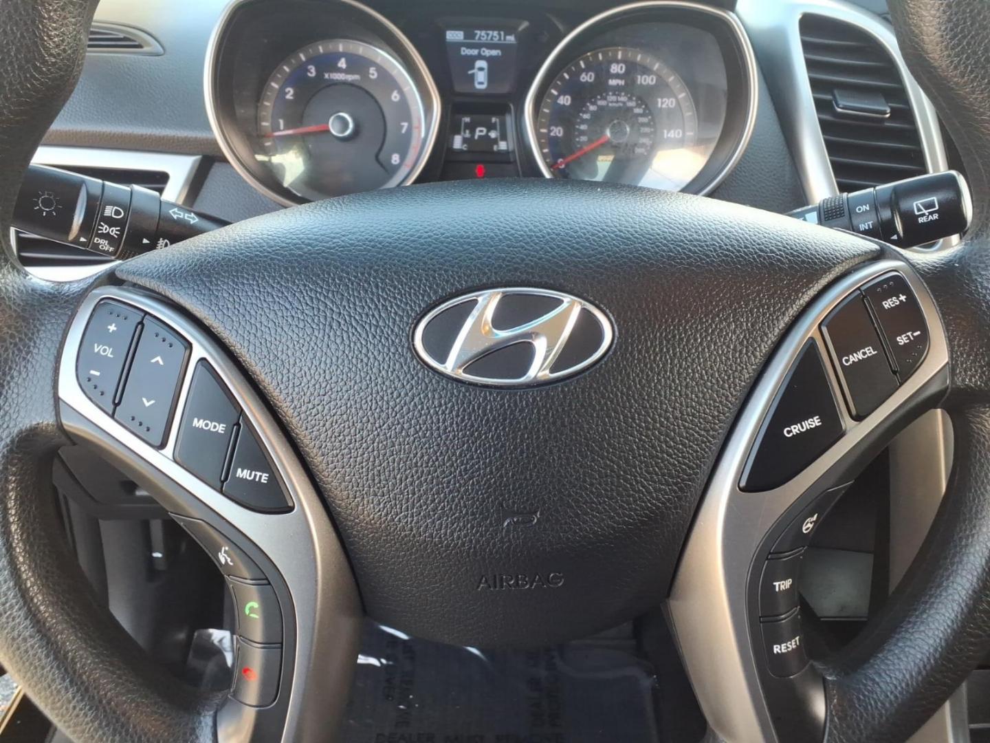 2013 Black Hyundai ELANTRA GT Base (KMHD35LE9DU) with an 1.8L 4 Cylinder Sequential Fuel Injection engine, Automatic transmission, located at 50 Eastern Blvd., Essex, MD, 21221, (410) 686-3444, 39.304367, -76.484947- Photo#20