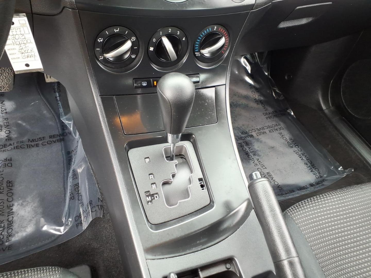 2013 Liquid Silver Metallic Mazda Mazda3 i SV (JM1BL1TF1D1) with an 2.0L 4 Cylinder Fuel Injected engine, Automatic transmission, located at 50 Eastern Blvd., Essex, MD, 21221, (410) 686-3444, 39.304367, -76.484947- Photo#18