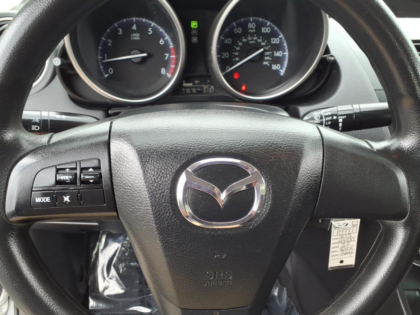 2013 Liquid Silver Metallic Mazda Mazda3 i SV (JM1BL1TF1D1) with an 2.0L 4 Cylinder Fuel Injected engine, Automatic transmission, located at 50 Eastern Blvd., Essex, MD, 21221, (410) 686-3444, 39.304367, -76.484947- Photo#19