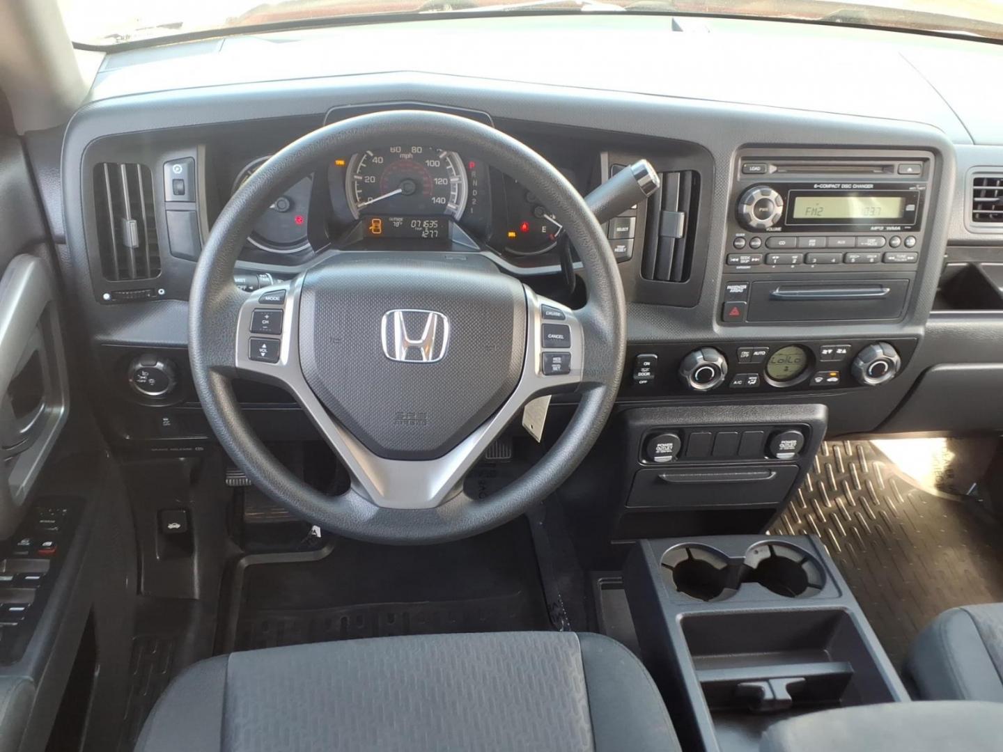 2013 Burgundy Honda Ridgeline RTS (5FPYK1F42DB) with an 3.5L 6 Cylinder Sequential-Port F.I. engine, ATV6 transmission, located at 50 Eastern Blvd., Essex, MD, 21221, (410) 686-3444, 39.304367, -76.484947- Photo#12