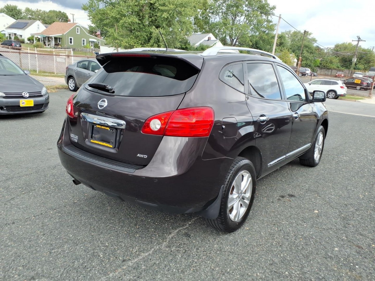 2015 Black Amethyst Nissan Rogue Select S (JN8AS5MV6FW) with an 2.5L 4 Cylinder Sequential-Port F.I. engine, Automatic transmission, located at 50 Eastern Blvd., Essex, MD, 21221, (410) 686-3444, 39.304367, -76.484947- Photo#4