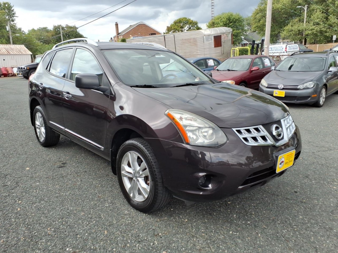 2015 Black Amethyst Nissan Rogue Select S (JN8AS5MV6FW) with an 2.5L 4 Cylinder Sequential-Port F.I. engine, Automatic transmission, located at 50 Eastern Blvd., Essex, MD, 21221, (410) 686-3444, 39.304367, -76.484947- Photo#6