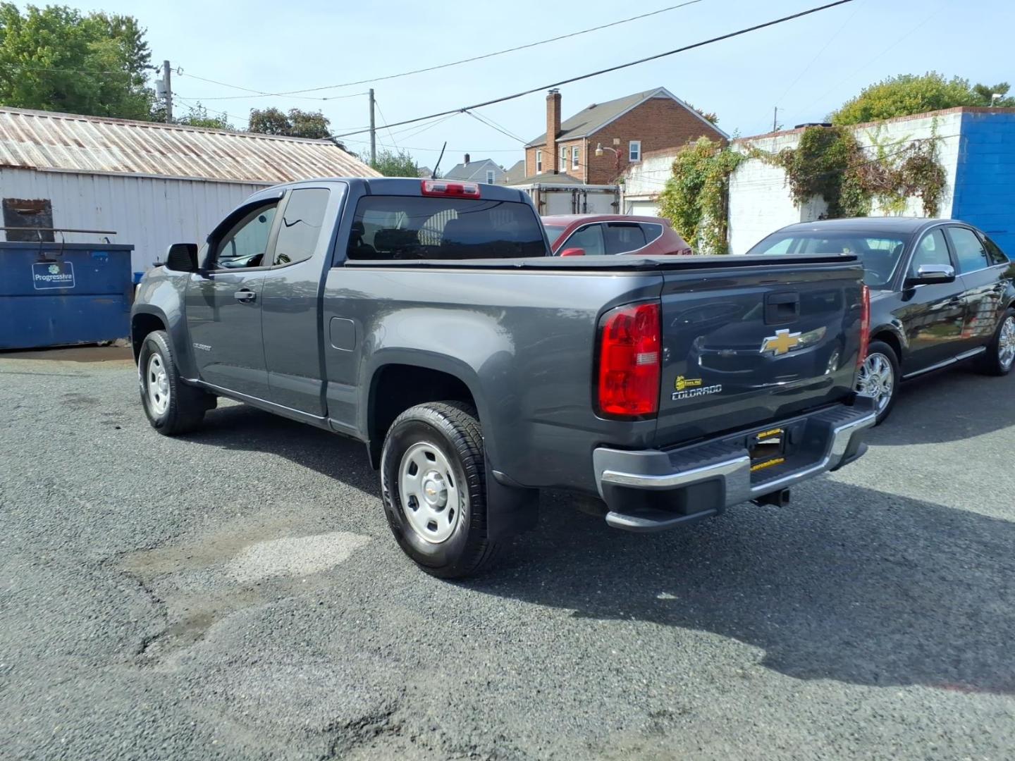2016 Grey Chevrolet Colorado Work Truck (1GCHSBE36G1) with an 3.6L 6 Cylinder Fuel Injected engine, Automatic transmission, located at 50 Eastern Blvd., Essex, MD, 21221, (410) 686-3444, 39.304367, -76.484947- Photo#2