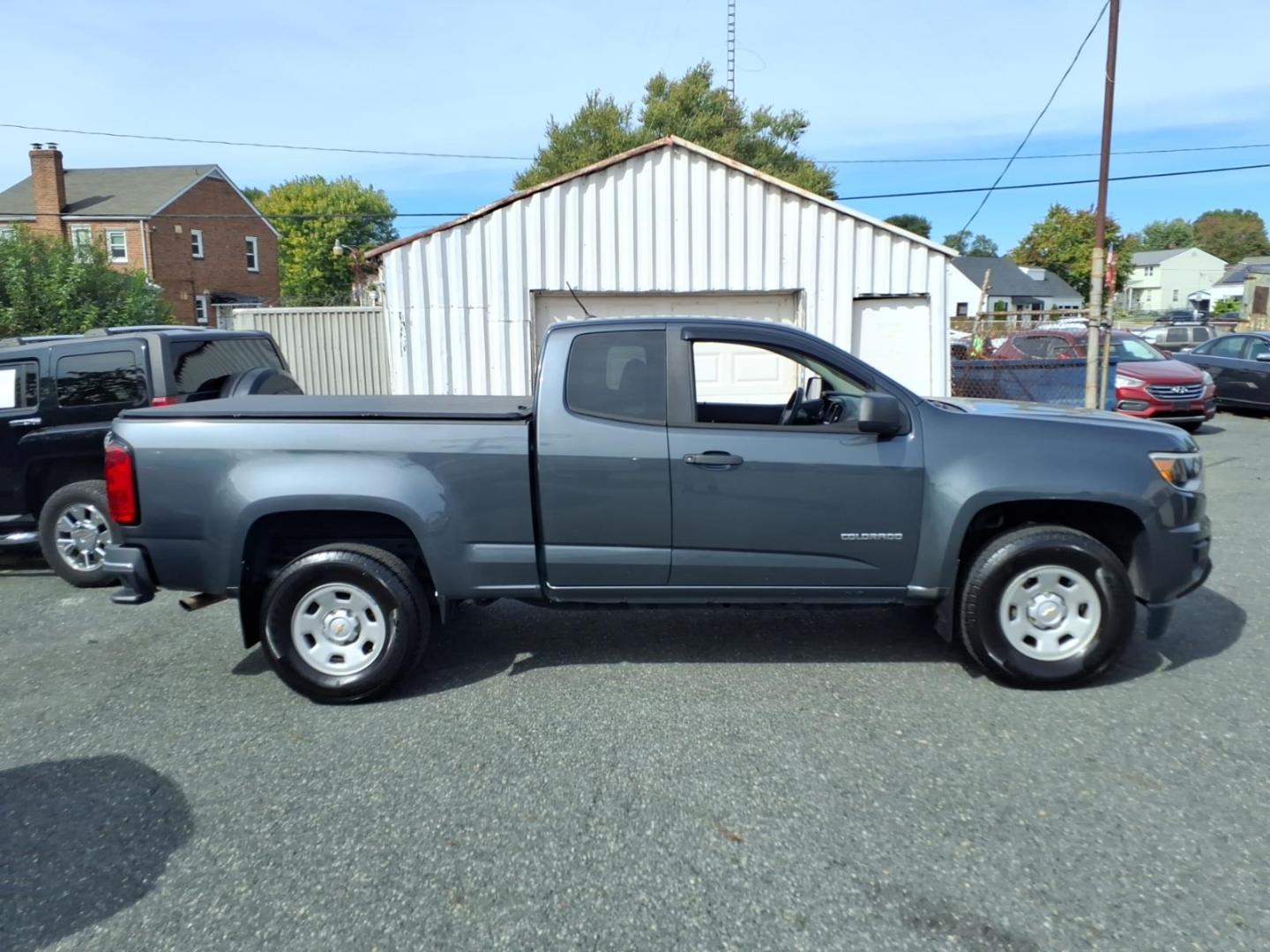 2016 Grey Chevrolet Colorado Work Truck (1GCHSBE36G1) with an 3.6L 6 Cylinder Fuel Injected engine, Automatic transmission, located at 50 Eastern Blvd., Essex, MD, 21221, (410) 686-3444, 39.304367, -76.484947- Photo#5
