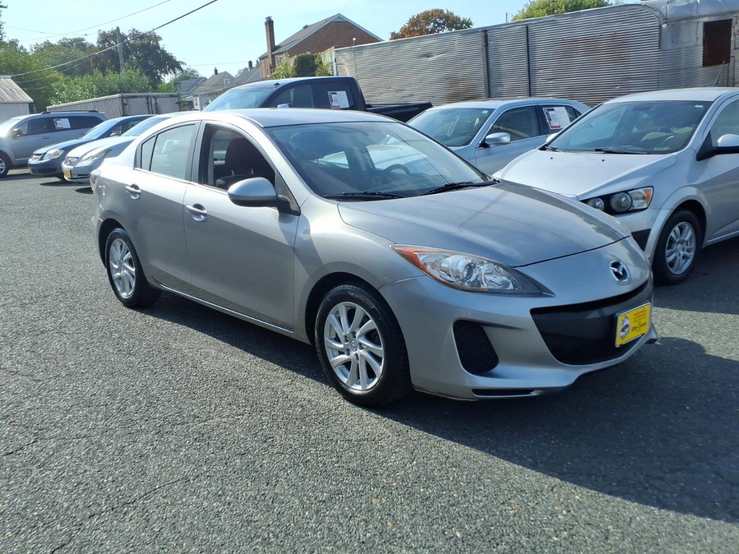 2012 Grey Mazda Mazda3 i Touring (JM1BL1VG3C1) with an 2.0L 4 Cylinder Sequential-Port F.I. engine, Automatic transmission, located at 50 Eastern Blvd., Essex, MD, 21221, (410) 686-3444, 39.304367, -76.484947- Photo#6
