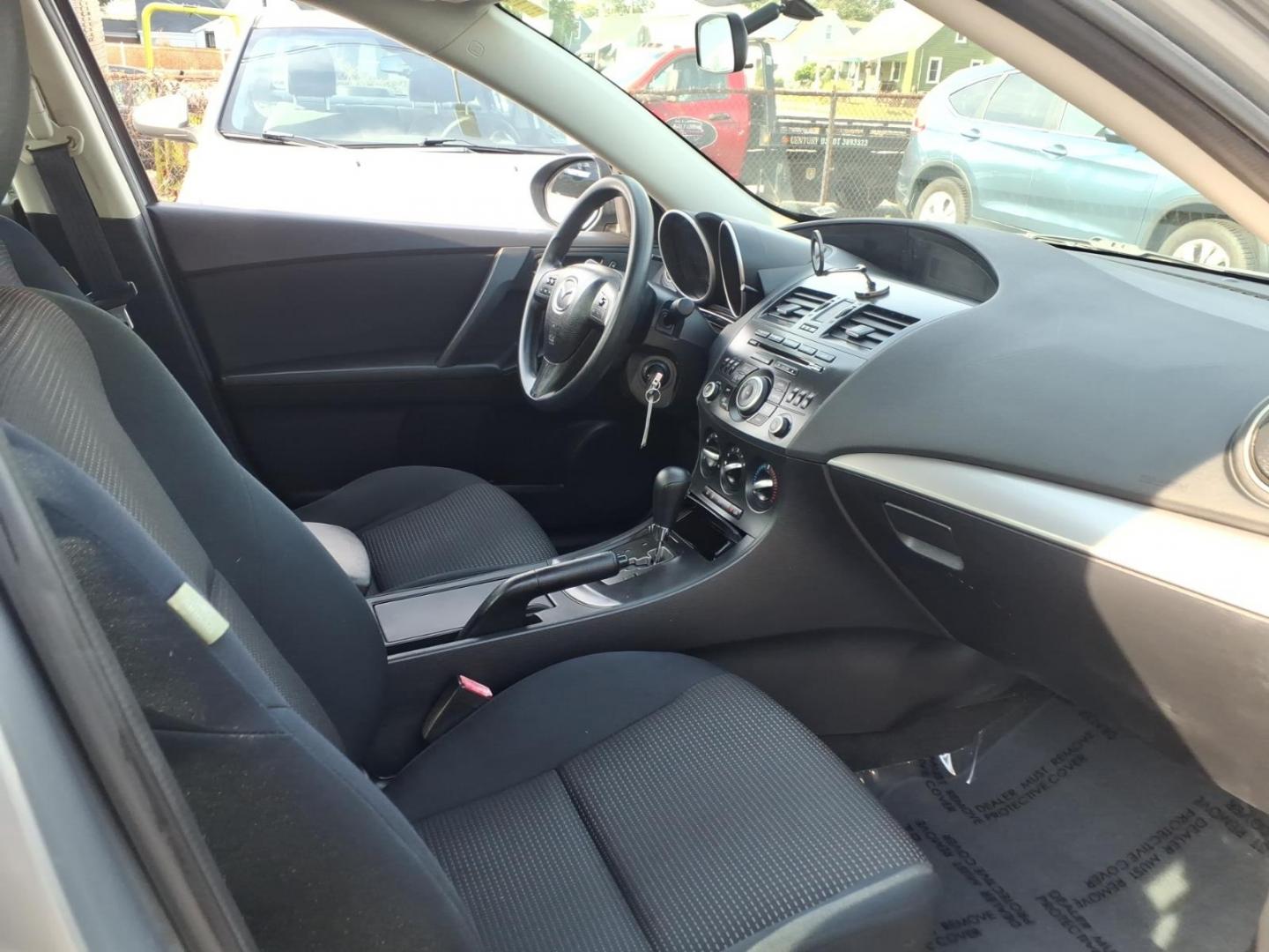 2012 Grey Mazda Mazda3 i Touring (JM1BL1VG3C1) with an 2.0L 4 Cylinder Sequential-Port F.I. engine, Automatic transmission, located at 50 Eastern Blvd., Essex, MD, 21221, (410) 686-3444, 39.304367, -76.484947- Photo#12
