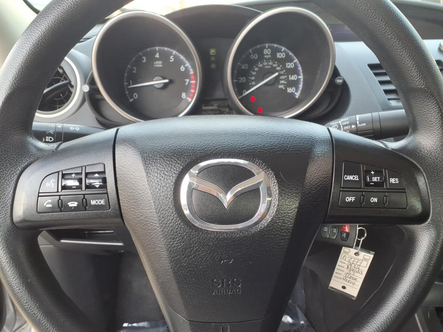 2012 Grey Mazda Mazda3 i Touring (JM1BL1VG3C1) with an 2.0L 4 Cylinder Sequential-Port F.I. engine, Automatic transmission, located at 50 Eastern Blvd., Essex, MD, 21221, (410) 686-3444, 39.304367, -76.484947- Photo#21